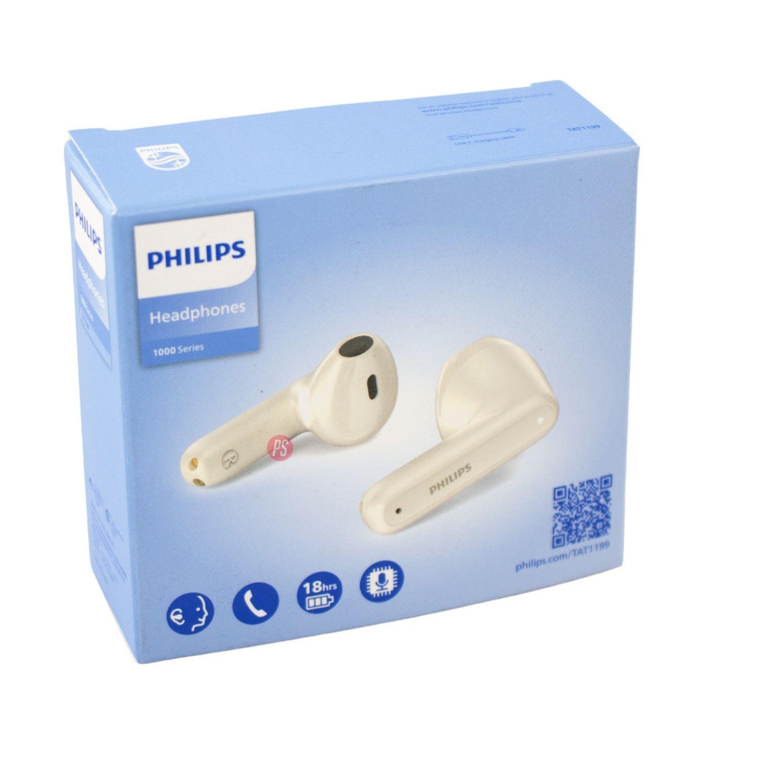 Audífonos Philips Serie 1000 Bluetooth Micrófono Blanco - PS-3