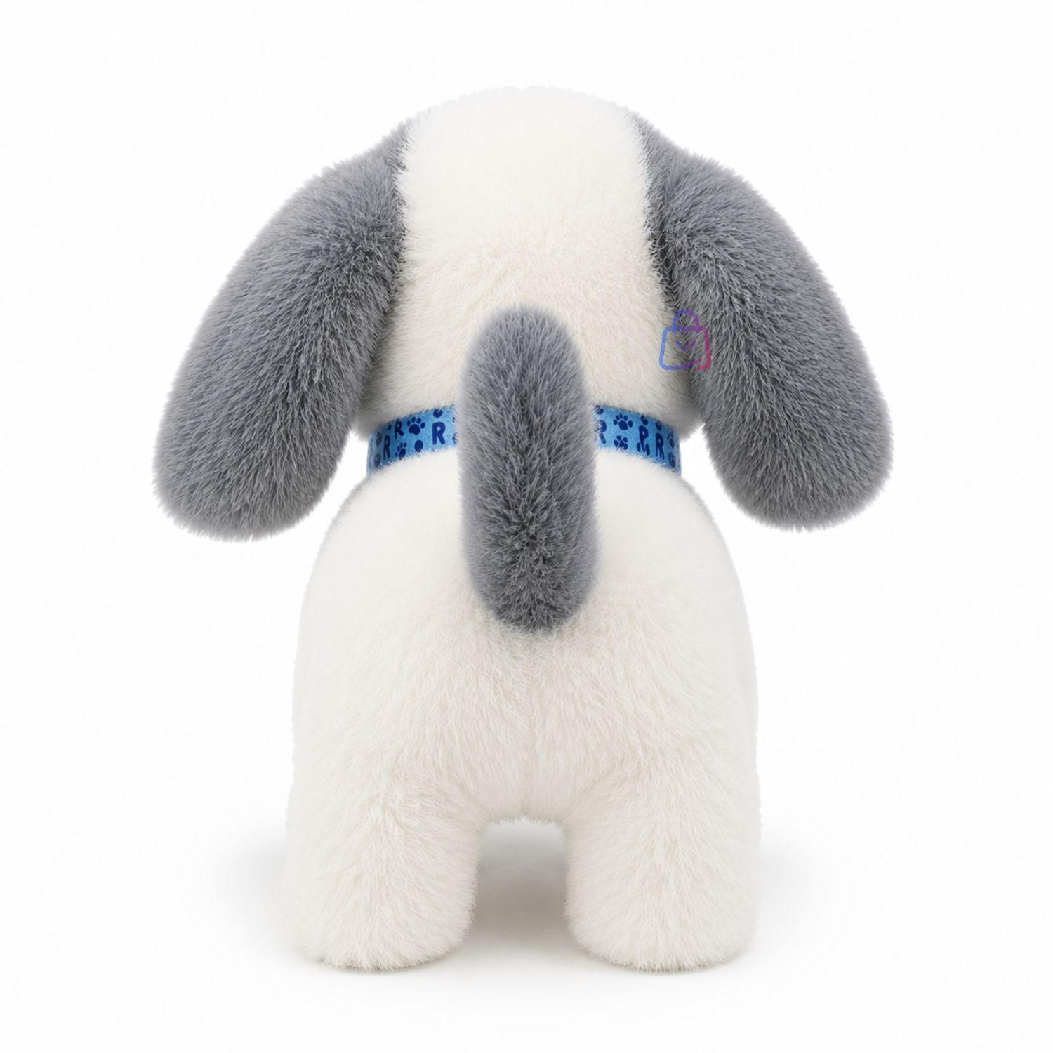 Peluche Perro Interactivo Gris Sonido Movimiento PS-2