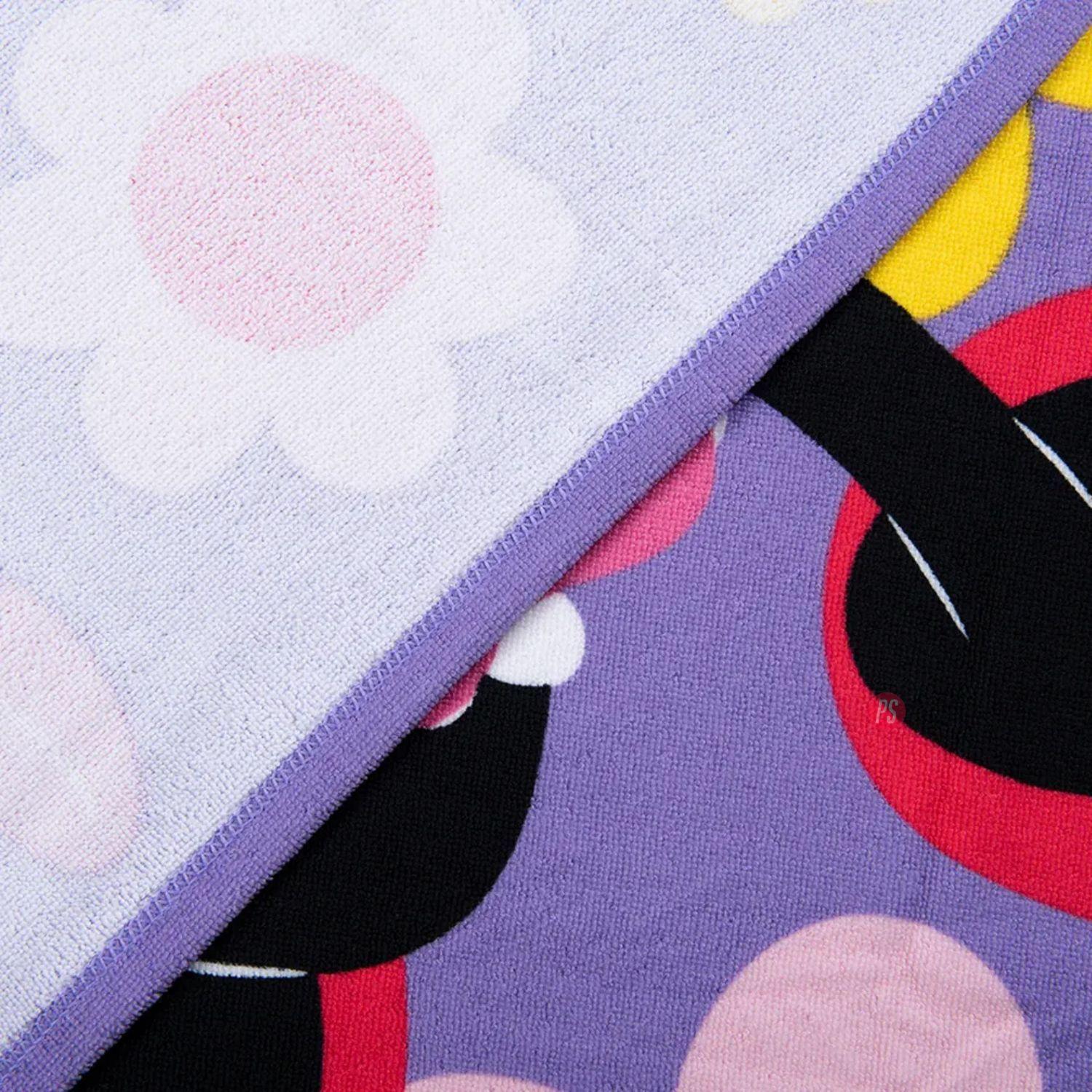 Toalla de Playa Minnie Flower 70x140cm con Bolso - PS-2