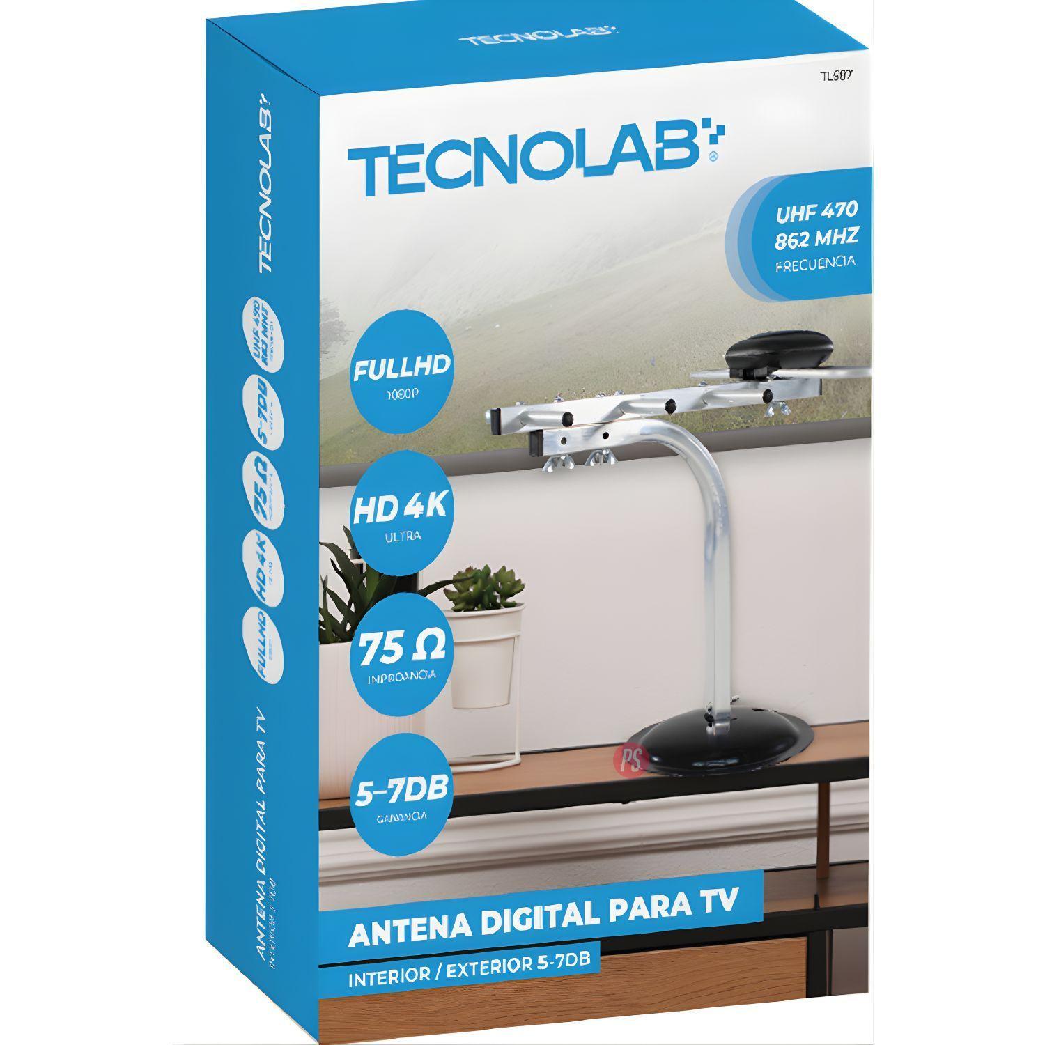 Antena Digital TV Interior Y Exterior Alta Se al PS-2