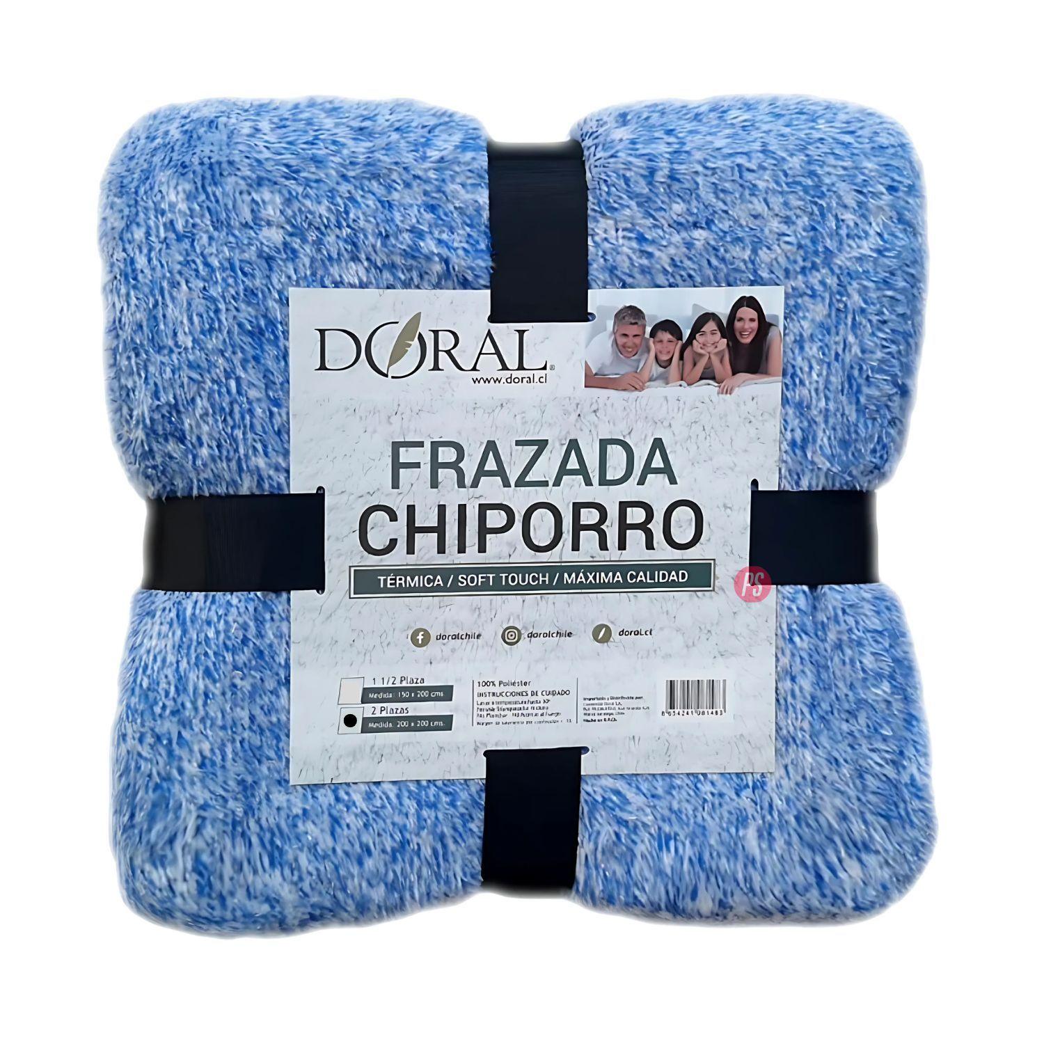 Frazada Chiporro Two Tones 2 Plazas Colores Oscuros - PS-2