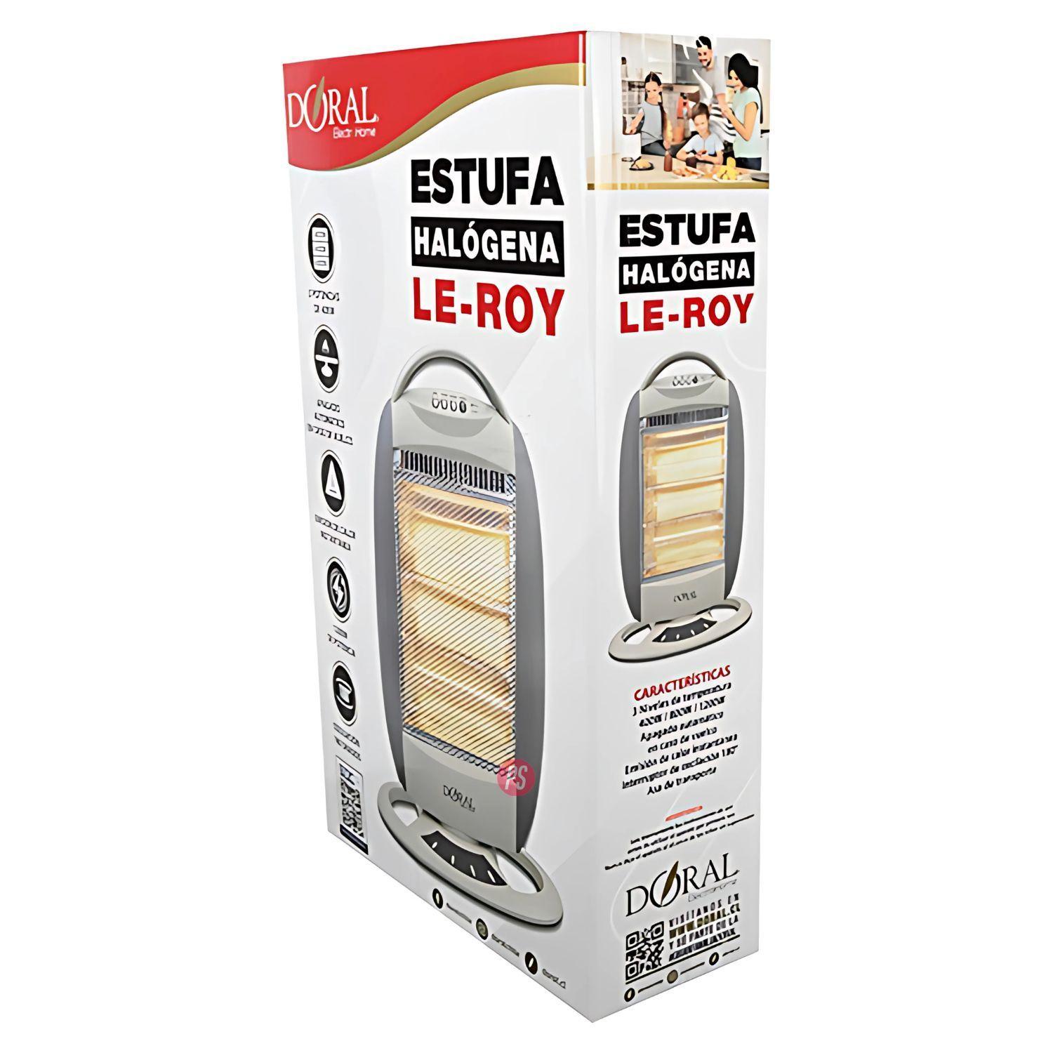 Calefactor Estufa Halógena 1200W Le-Roy - PS-2