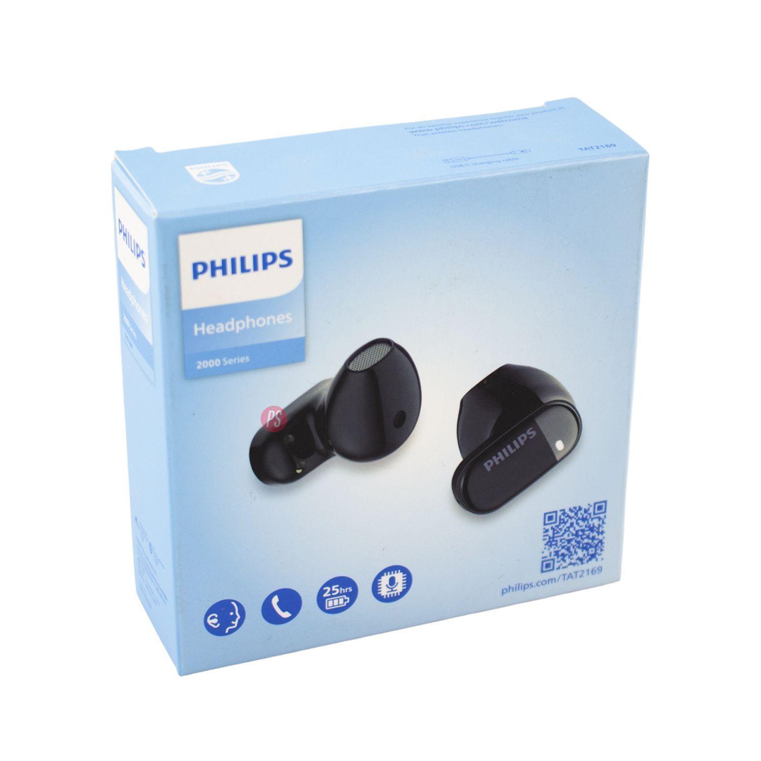Audífonos Philips Serie 2000 Bluetooth Micrófono Azul - PS-3