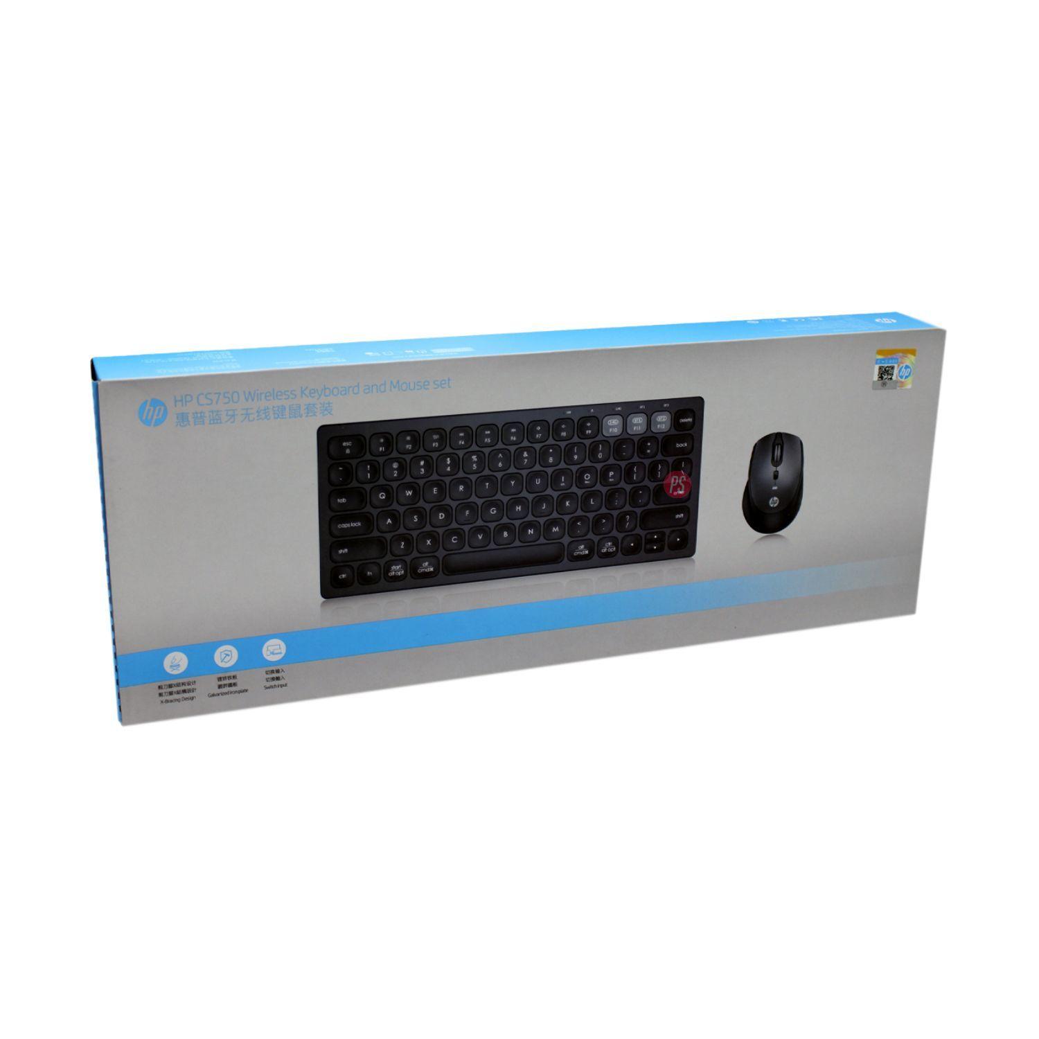 Kit Mouse Y Teclado Inalámbrico HP CS750 - PS-4