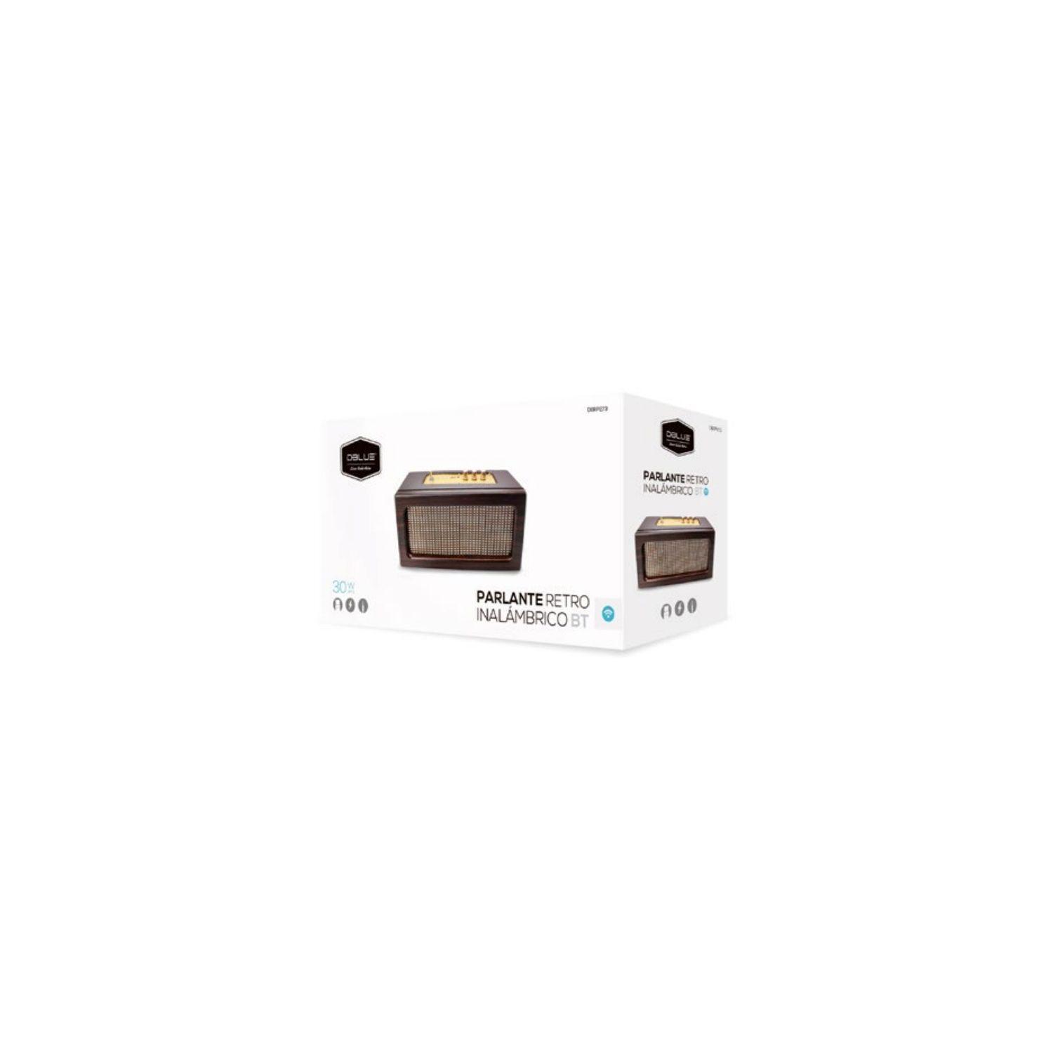 Parlante Retro Portátil 30w Bluetooth - PuntoStore-3