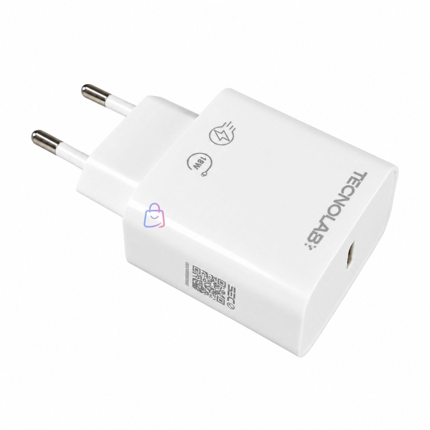 Cargador USB C a Lightning 18W Fast Charge Certificado PS-2