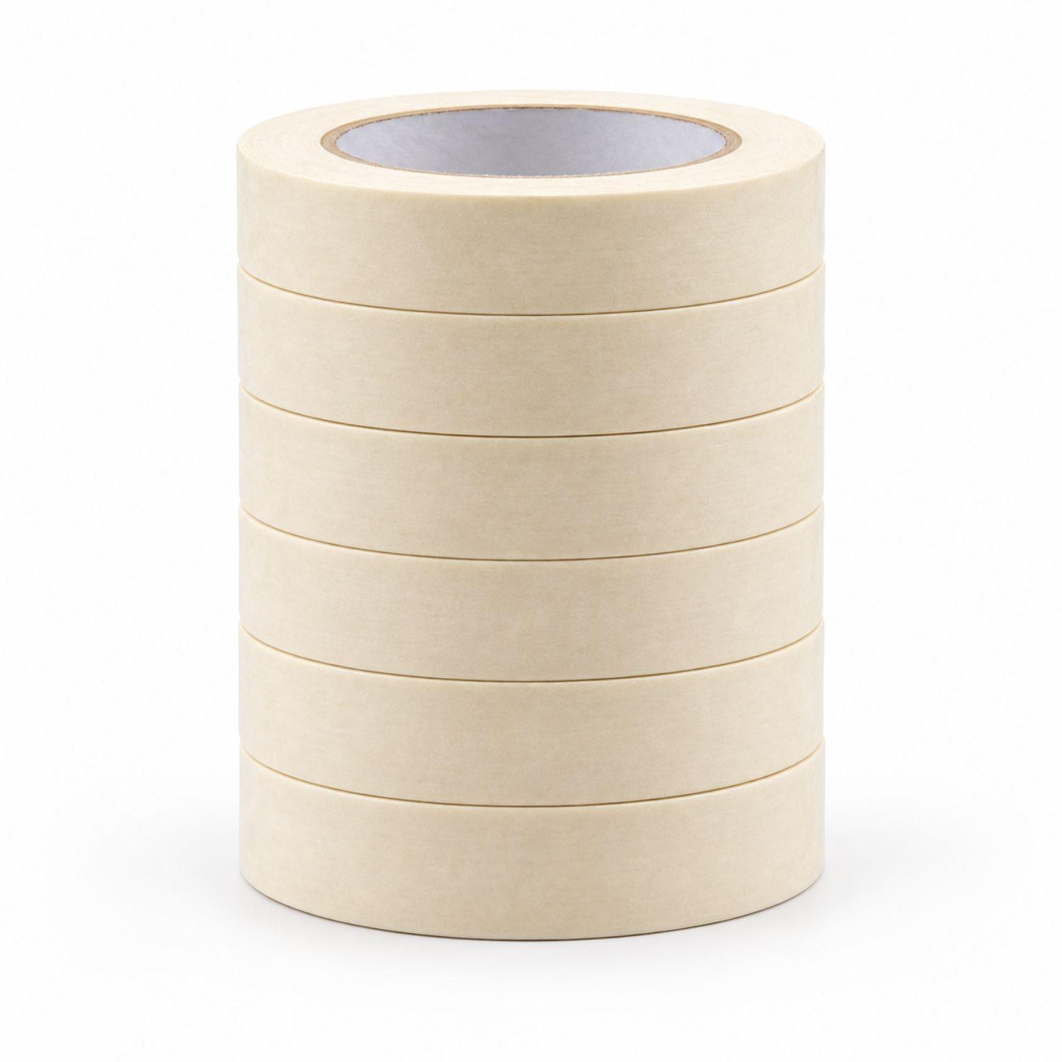 Pack 7 Cintas Enmascarar Masking Tape 18mm X 40m PS-0