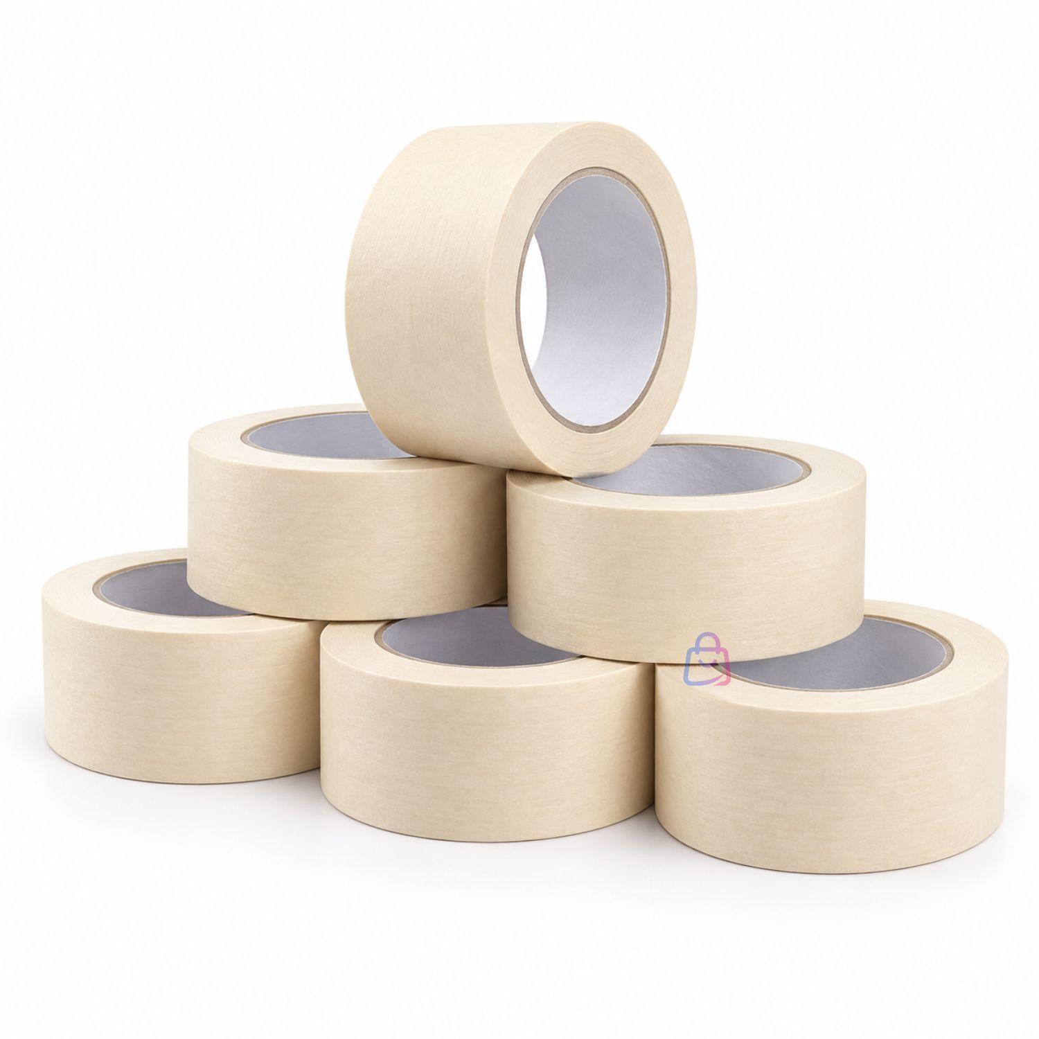 Pack 7 Cintas Enmascarar Masking Tape 18mm X 40m PS-2