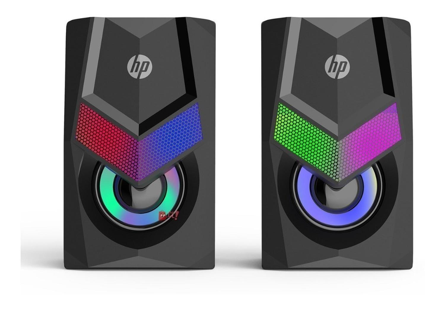 Parlante Gamer Iluminación Rgb Pc 6w Hp - Ps-2
