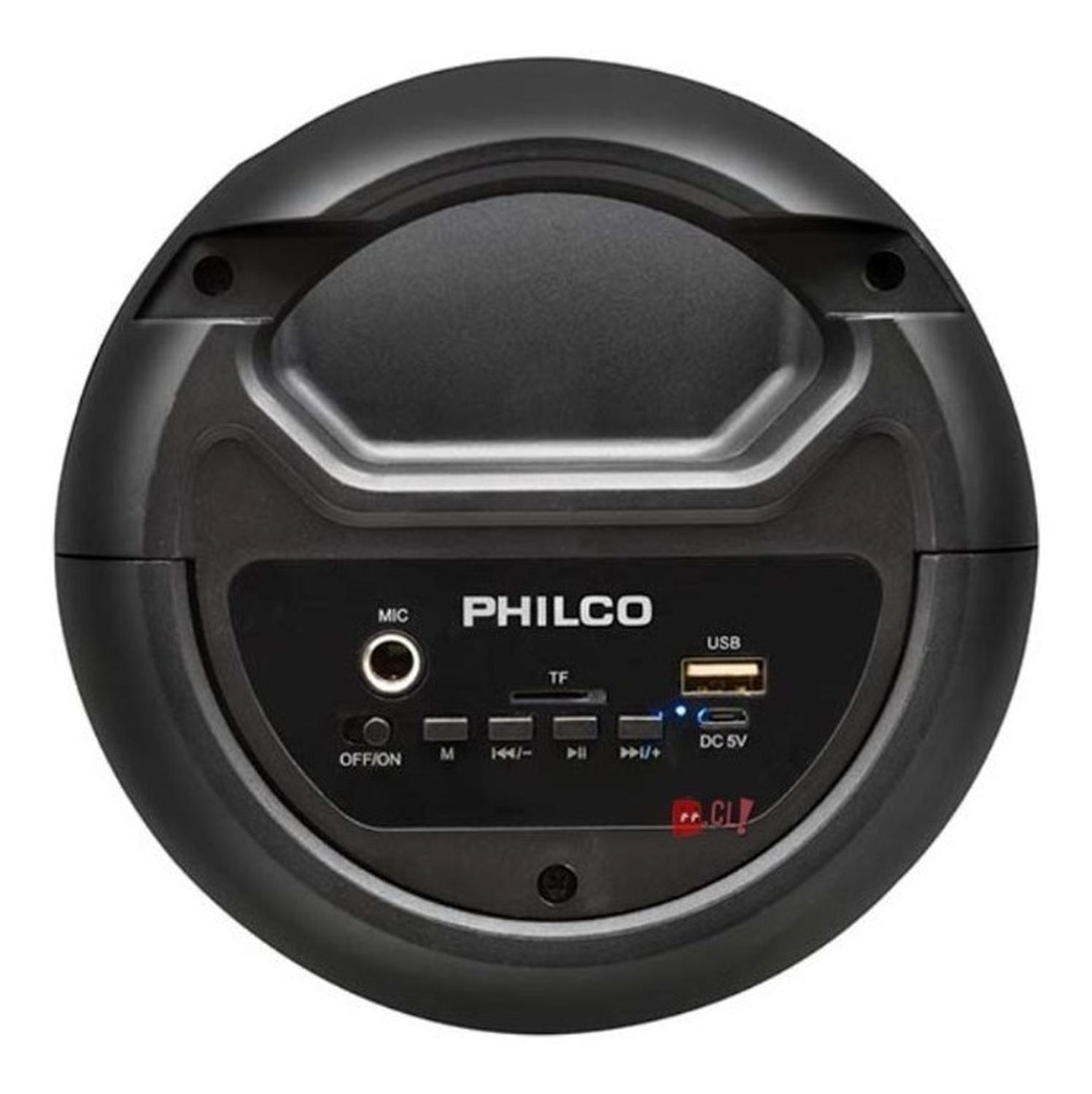 Parlante Karaoke Bluetooth Philco Con Micrófono 764bk - Ps-2