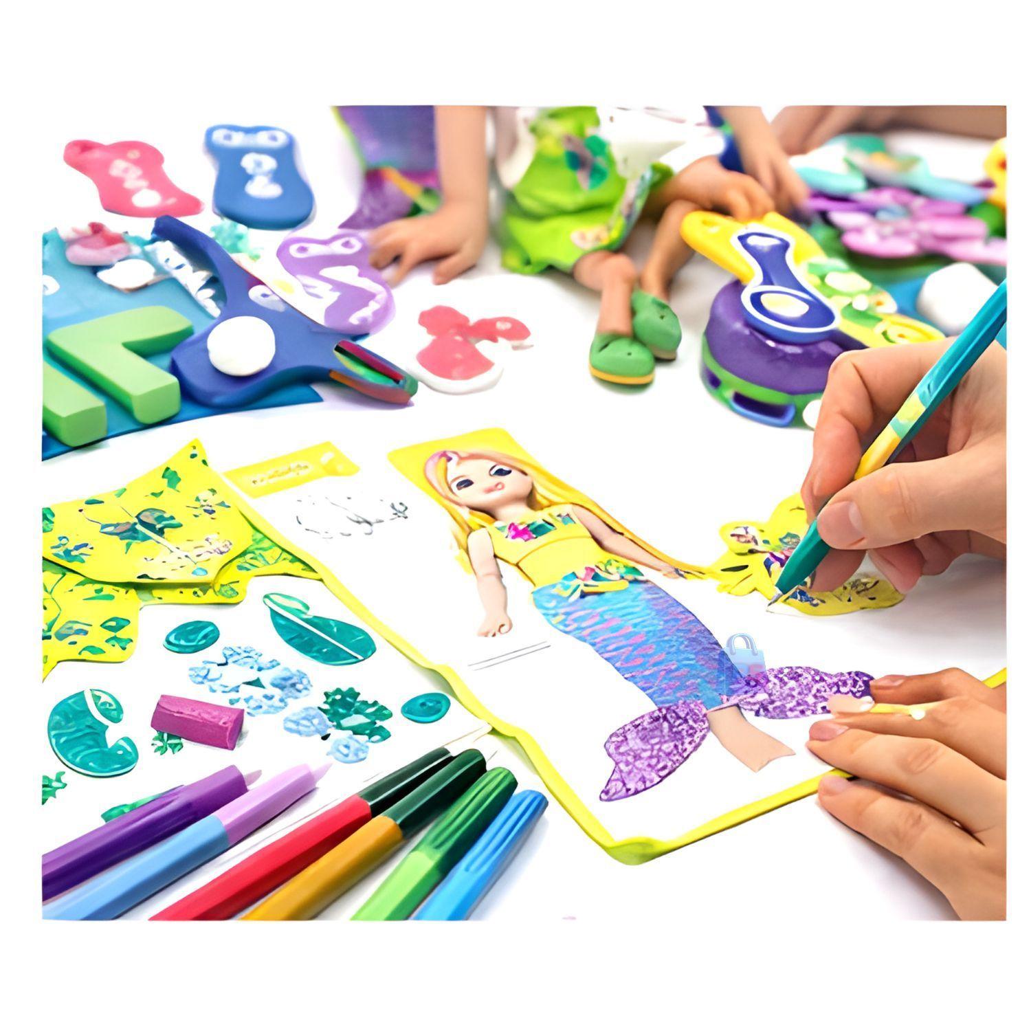 Mu eca Fantasy World Dise a Moda 150 Looks Magicos PS-3