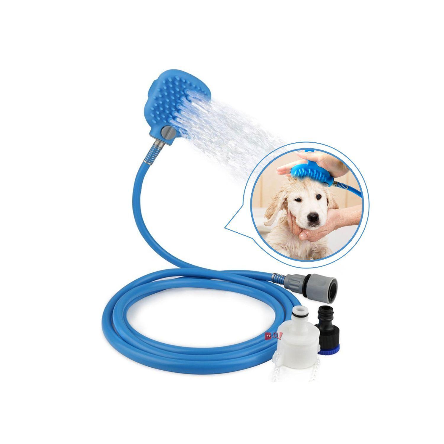 Cepillo Manguera para Mascotas con Regulador - PS-3