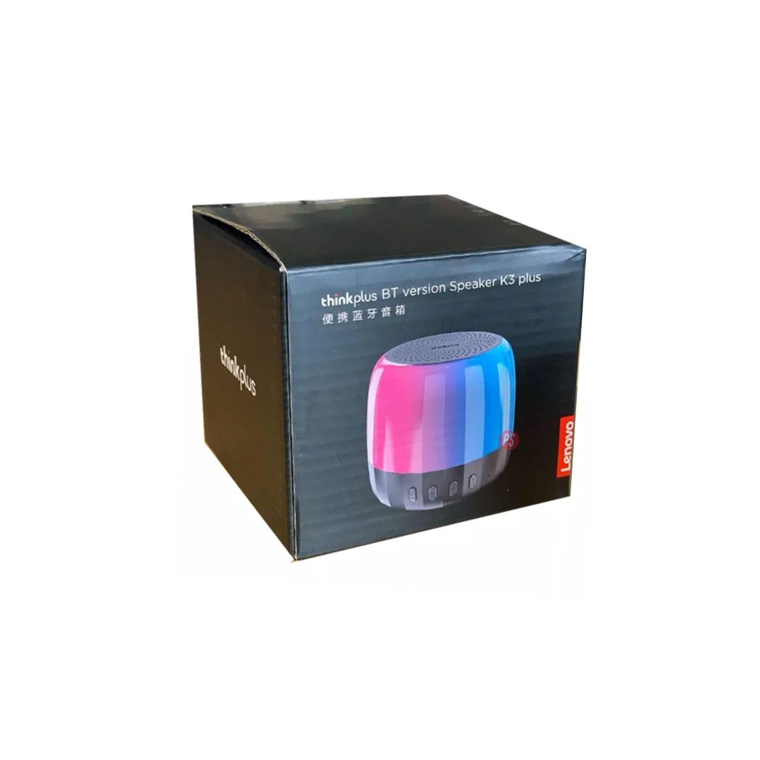Parlante Bluetooth Portátil Lenovo K3 Plus Rgb - PS-2