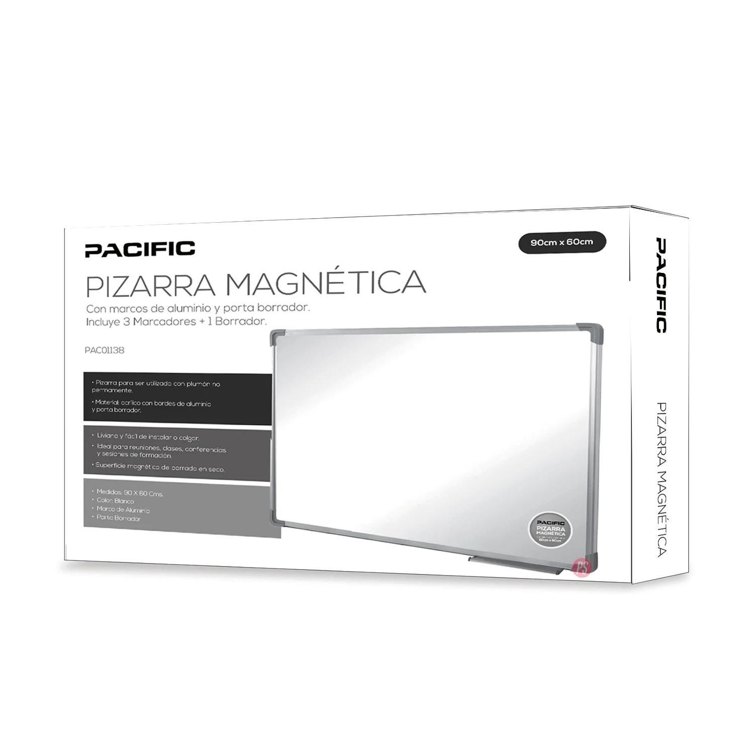 Pizarra Acrílica Magnética 90x60cms Incluye Borrador - PS-2