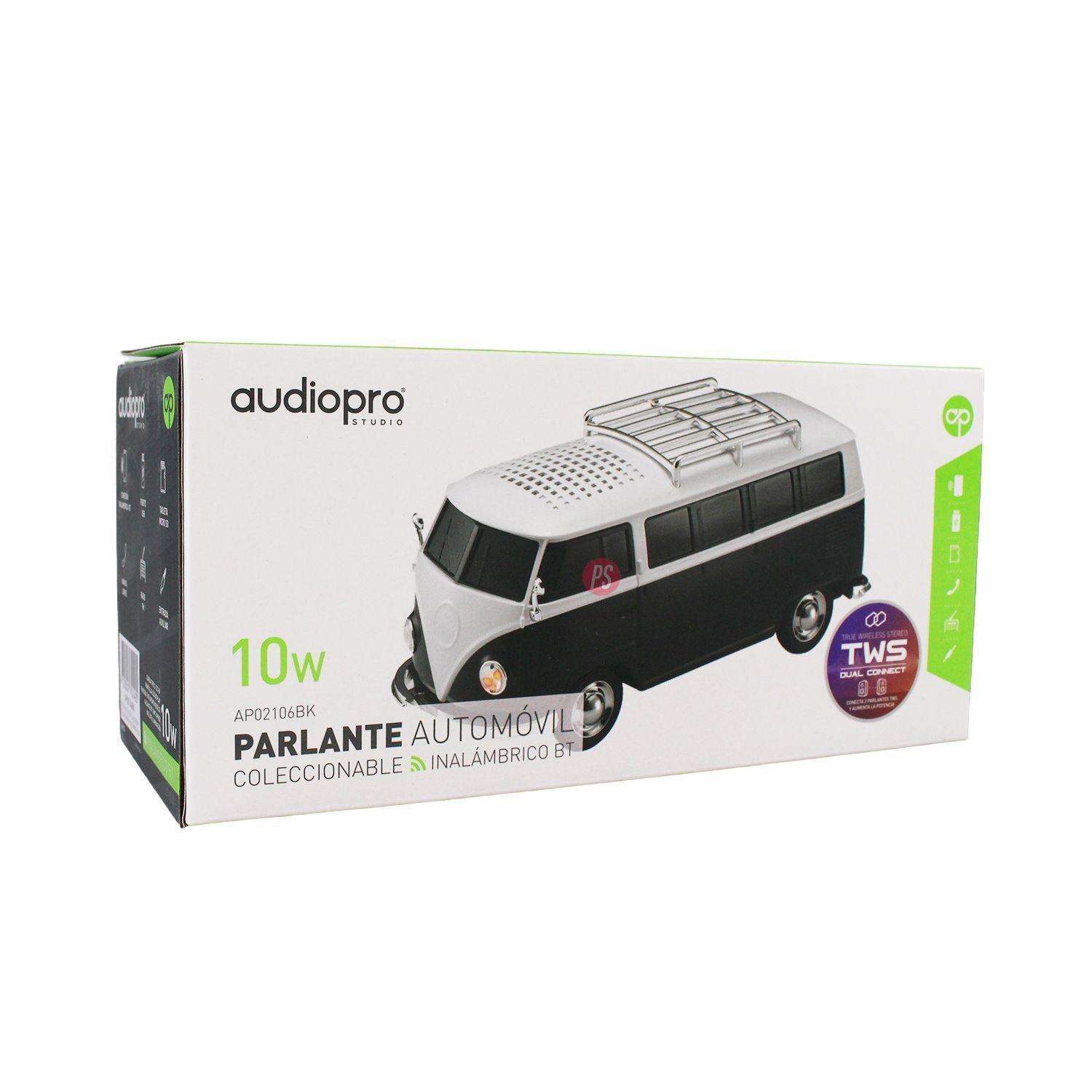 Parlante Bus Combi 10W Negro Potencia y Estilo Portátil - PS-2