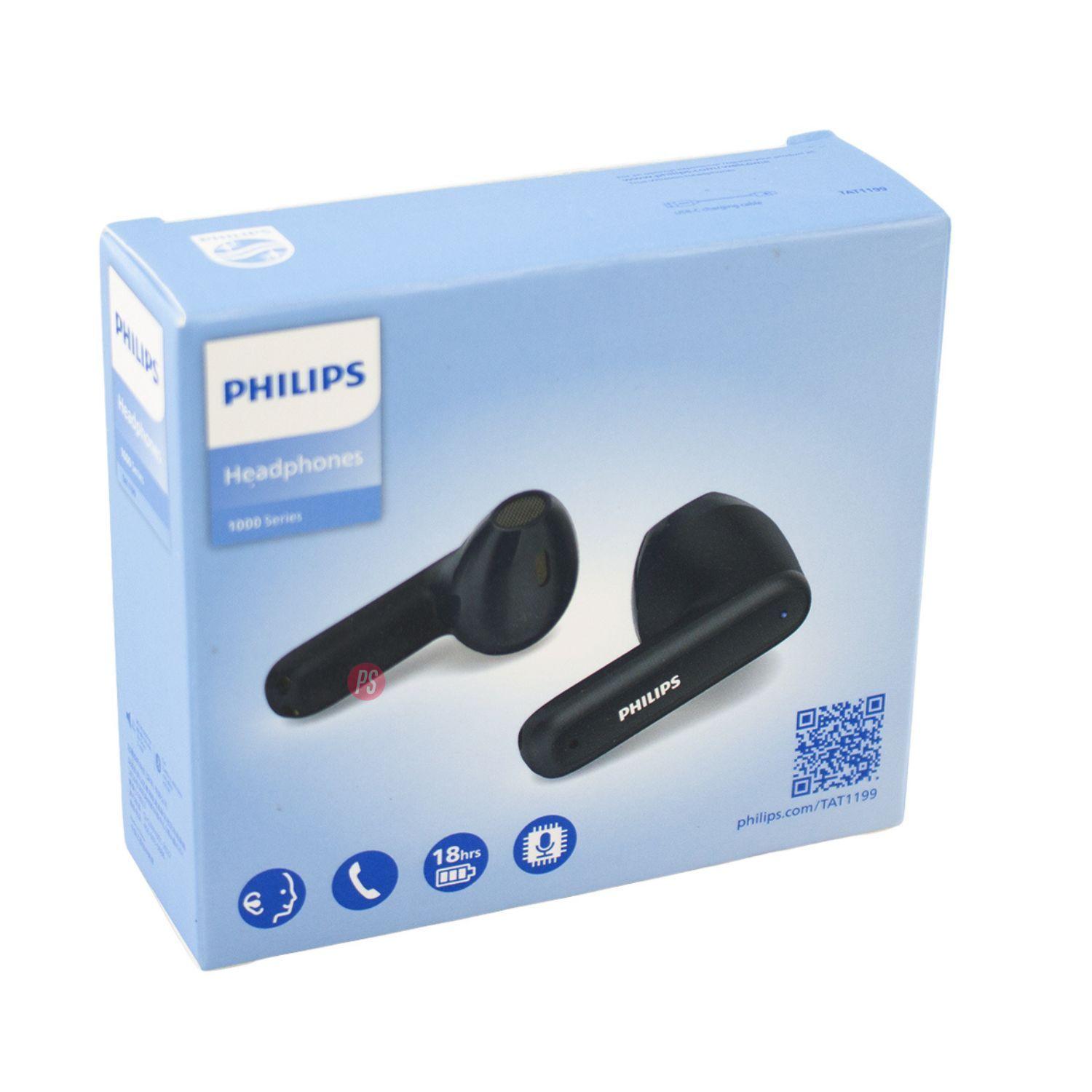 Audífonos Philips Serie 1000 Bluetooth Micrófono Azul - PS-3