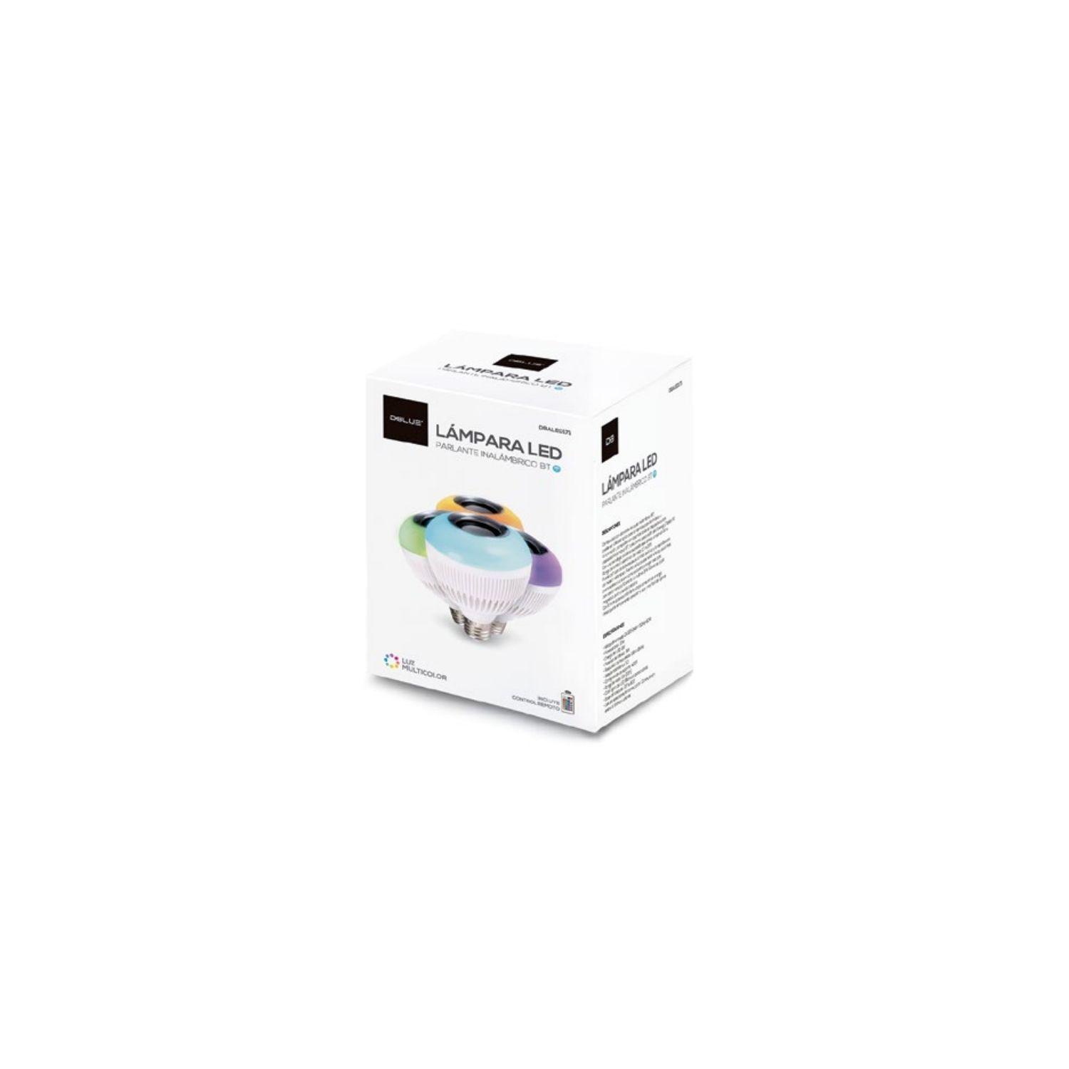 Ampolleta Led Con Parlante Bluetooth Y Control Remoto - Ps-3