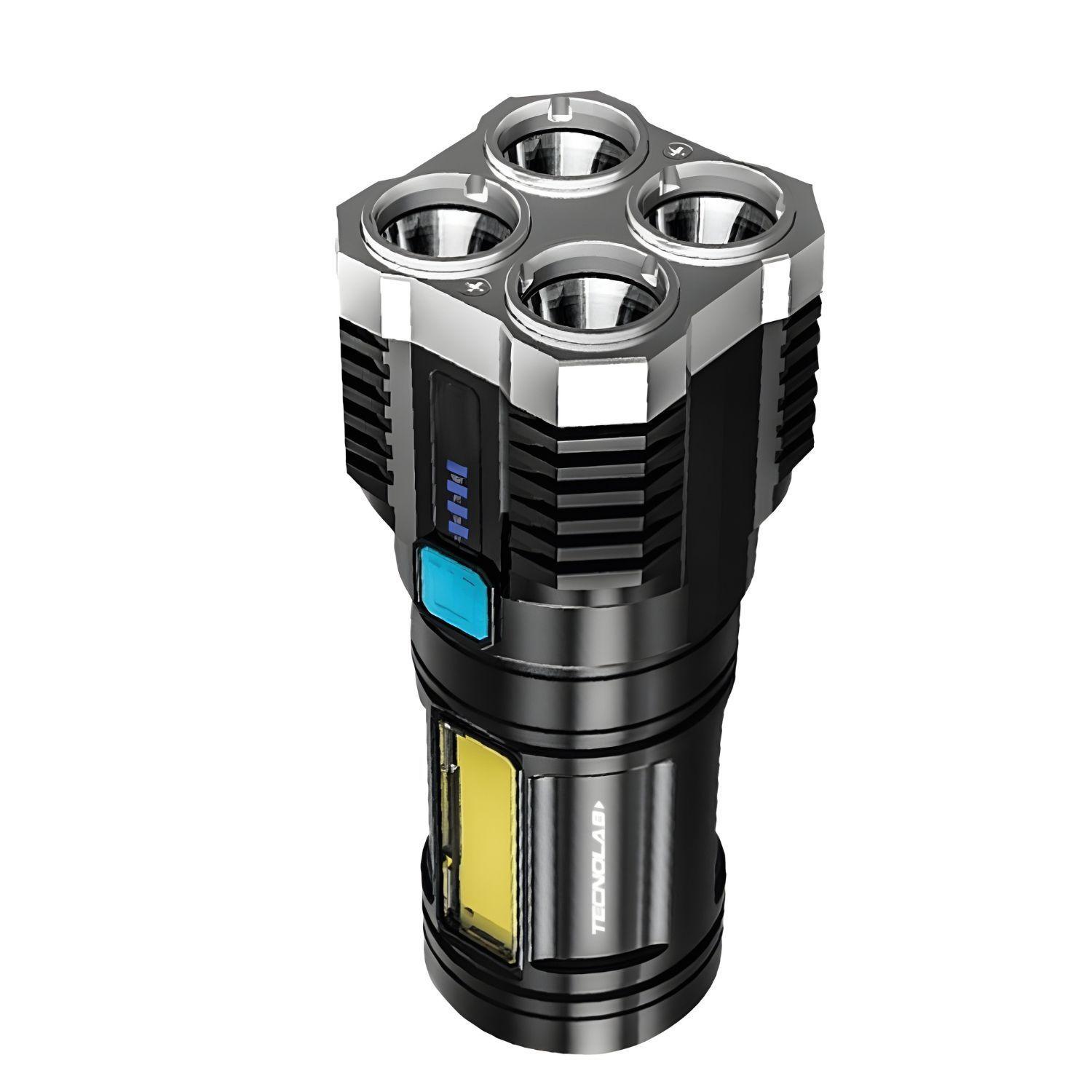 Linterna LED 500 Lúmenes USB Recargable Resistente - PS-0