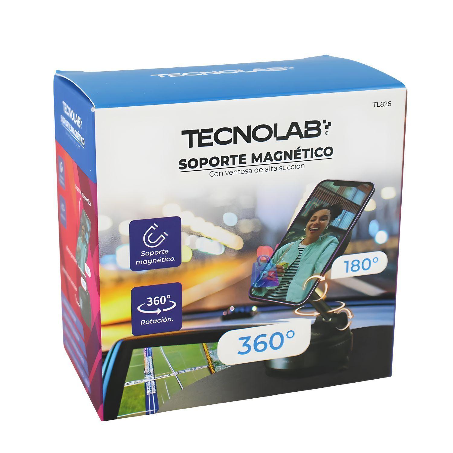 Soporte Magnetico Auto 360 con Ventosa Alta Succion PS-5