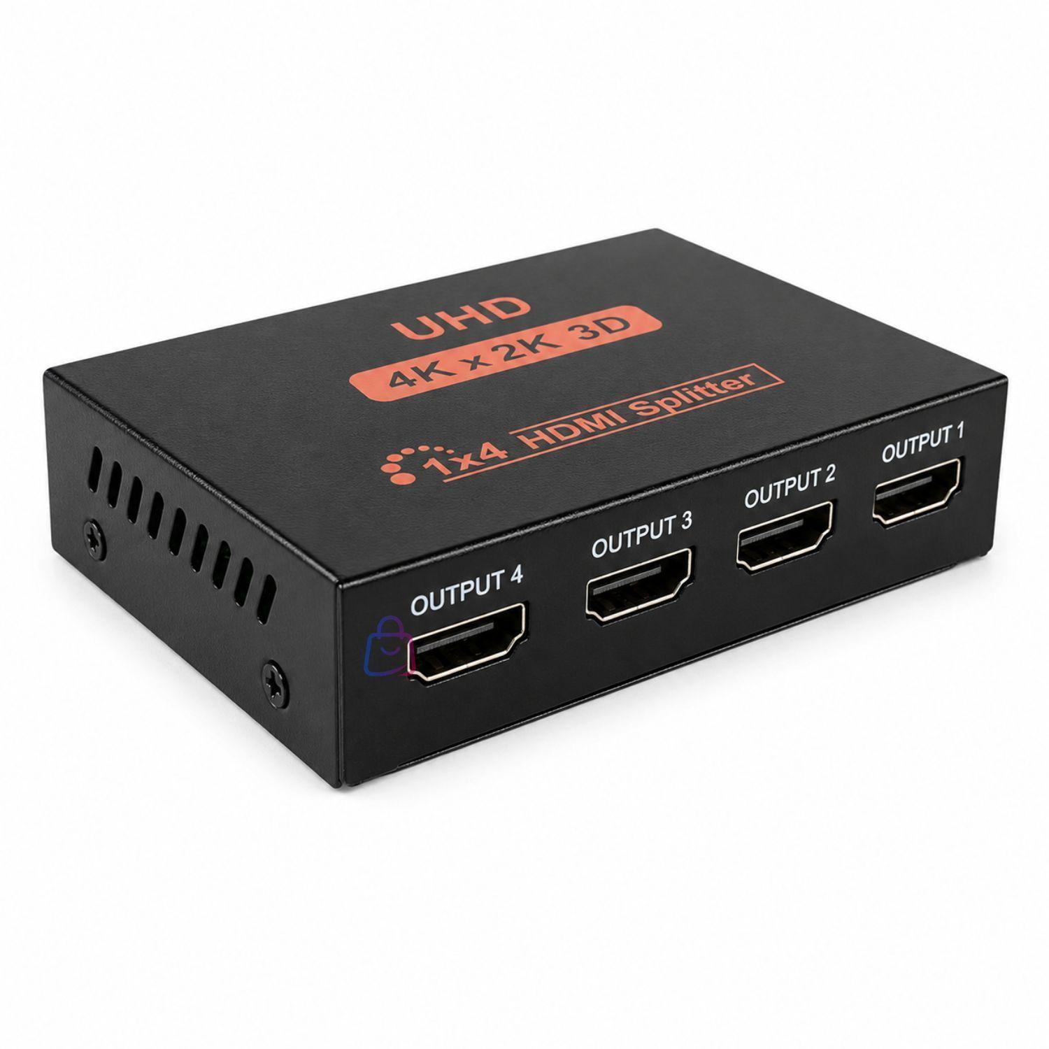 Splitter HDMI 1x4 Full HD 1080P 60Hz Audio y Video PS-1