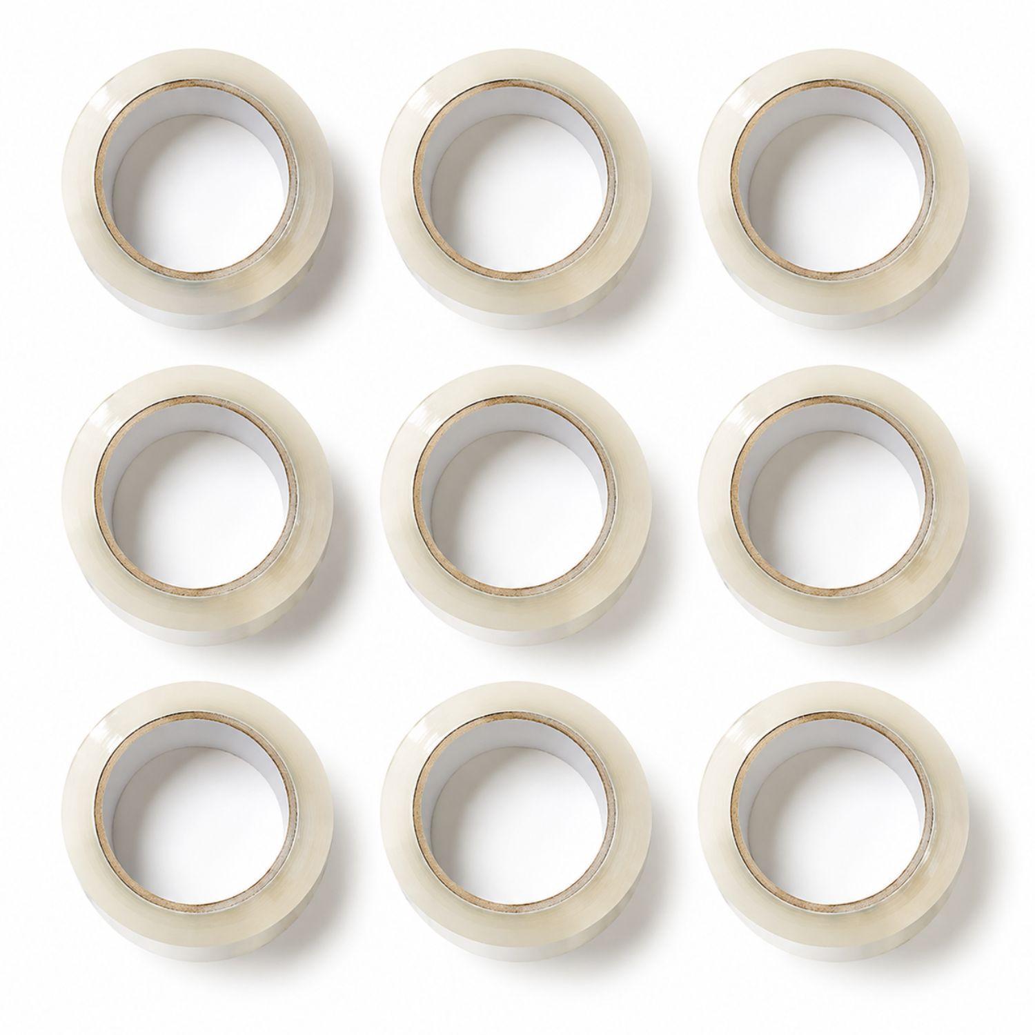 Pack 9 Cintas Embalaje Transparente 45mm X 40m 45mic PS-0