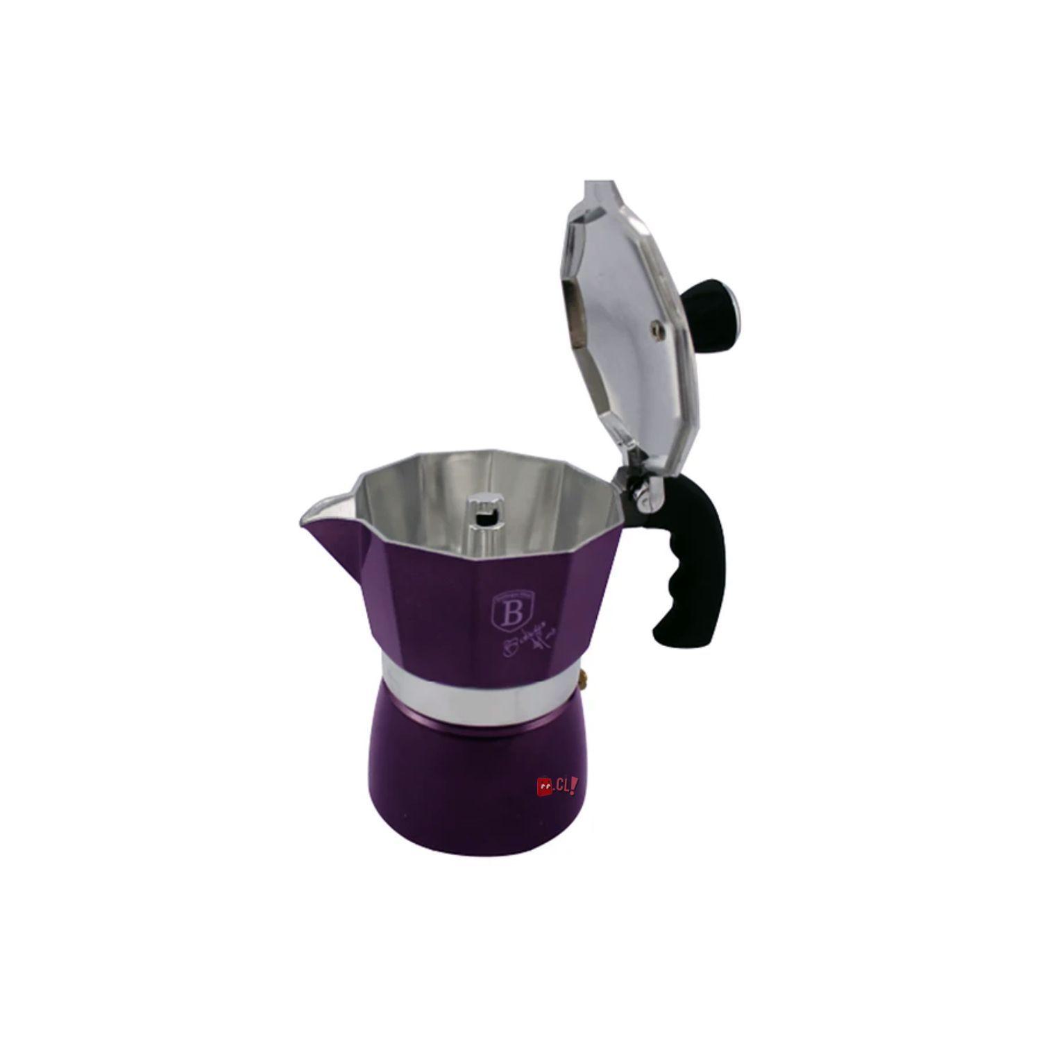 Cafetera Berlinger Haus Purple Eclipse Aluminio Forjado - PuntoStore-1