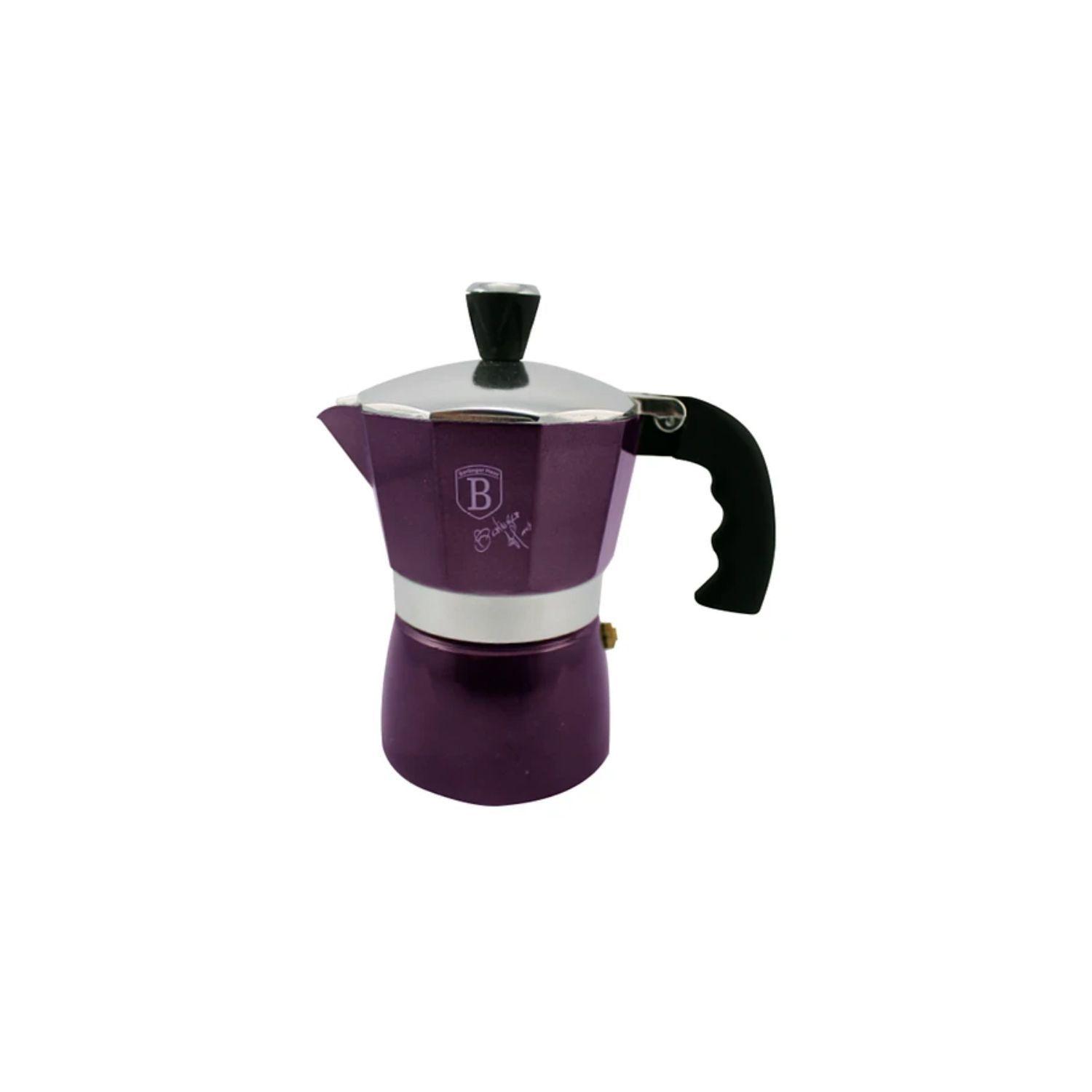 Cafetera Berlinger Haus Purple Eclipse Aluminio Forjado - PuntoStore-0