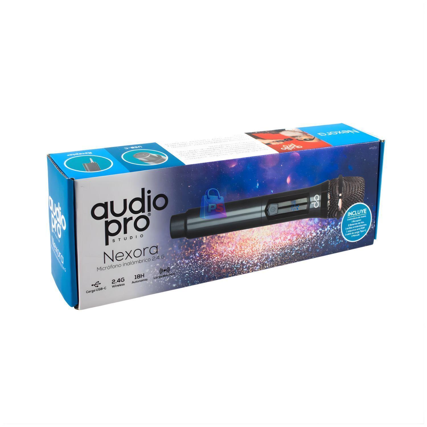 Microfono Inalambrico AudioPro Nexora 2 4G PS-2