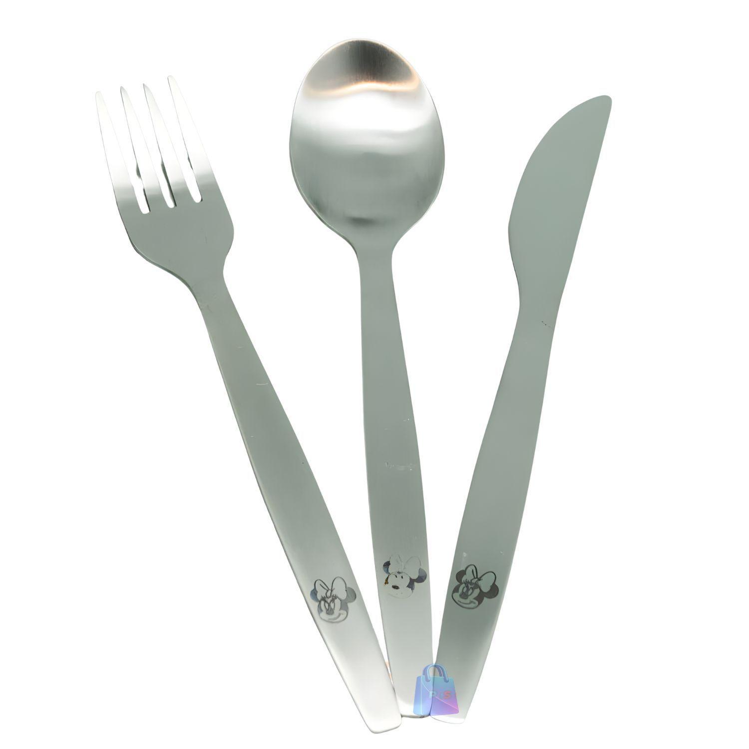 Set Cubiertos Disney Dise o Minnie con Estuche PS-2