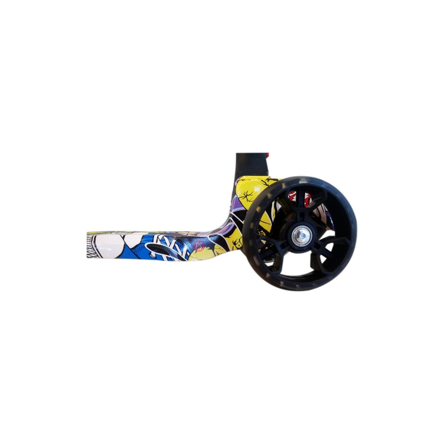 Scooter Aluminio 4 Ruedas Led Diseño - PS-4