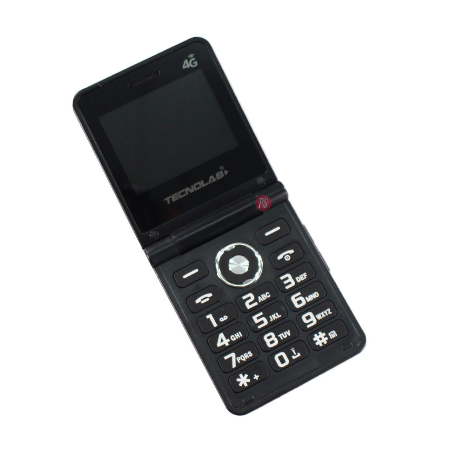 Teléfono Senior 4G SOS Dual SIM Pantalla Doble Colores - PS-2