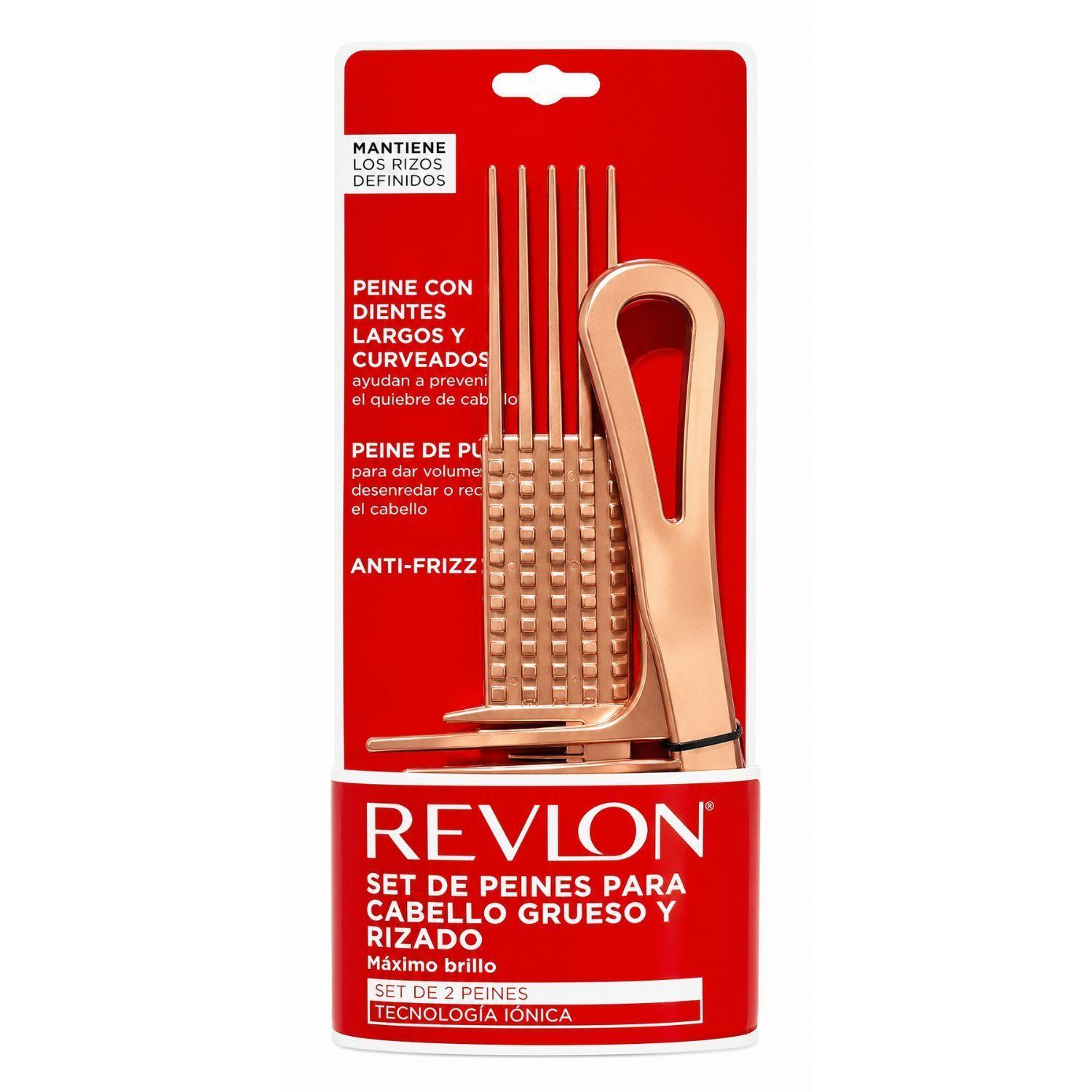 Peines Revlon Rizos Set Anti Frizz Volumen Definici n PS-0