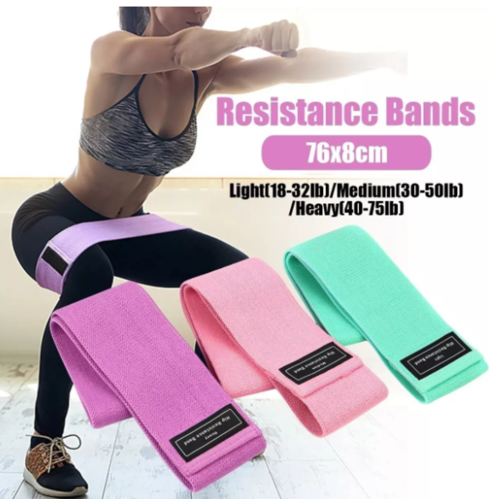 SET 3 BANDAS ELASTICAS RESISTENCIA TELA LOOP -2