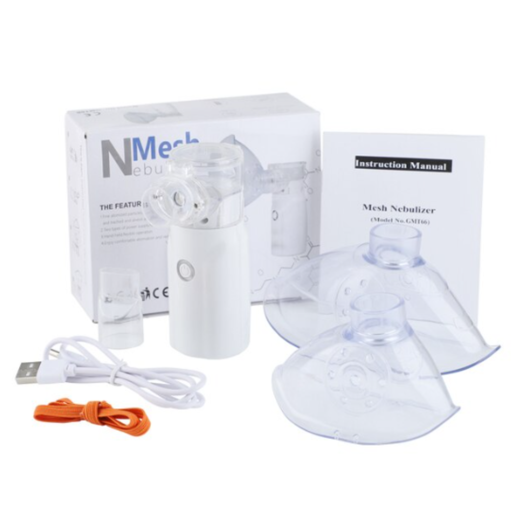NEBULIZADOR PORTATIL NIÑOS ADULTOS Mesh Nebulizer-0