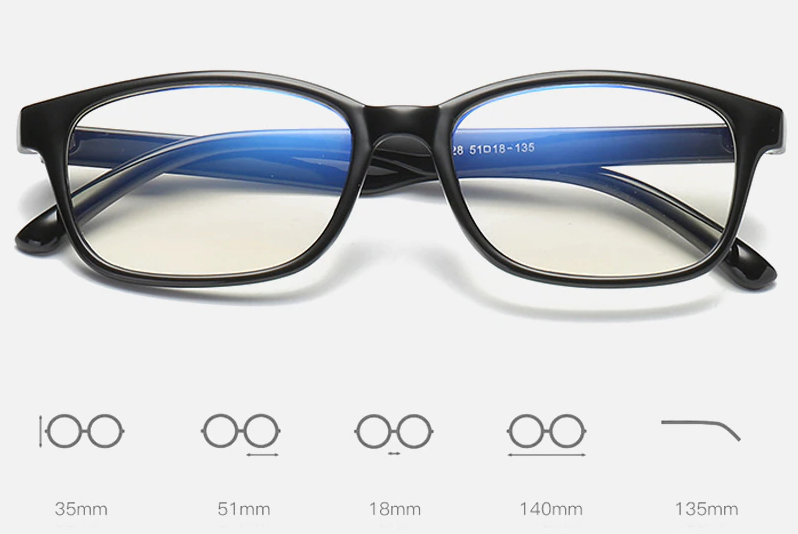 Lentes Gamer De Descanso Filtro Anti Luz Azul Antirreflejo UV400 con Estuche Gafas-4