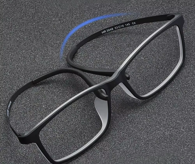 Lente De Lectura 350 Titanio TR90 Anti Luz Azul Antirreflejo UV400 Gafas-5