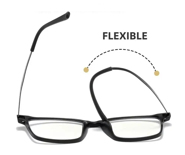 Lente De Lectura 350 Titanio TR90 Anti Luz Azul Antirreflejo UV400 Gafas-7