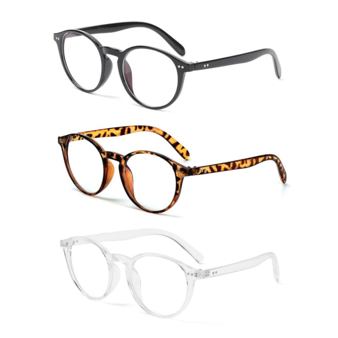 Set 3 Lentes de Descanso Gamer Filtro Anti Luz Azul Antirreflejo UV400-0