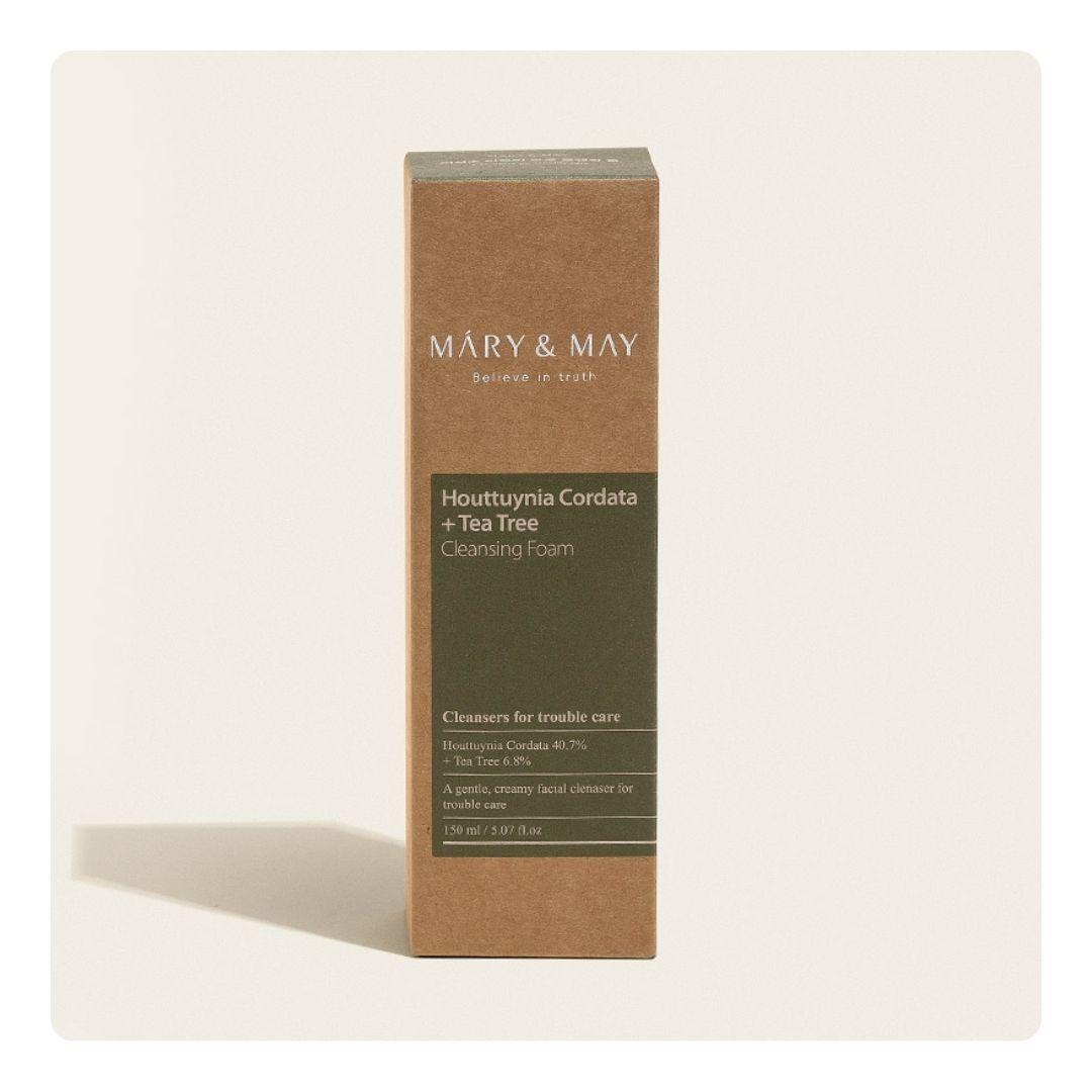 Espuma Limpiadora Houttuynia Cordata + Tea Tree Cleansing Foam-4