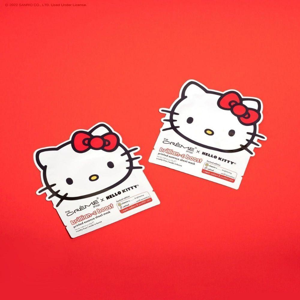 Mascarilla Iluminadora Hello Kitty Brillant-C Boost Mask-2