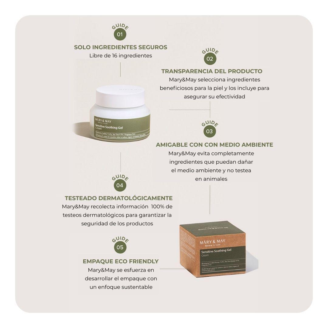 Crema Calmante Sensitive Soothing Gel Cream-3