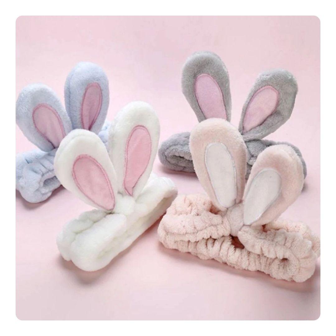 Cintillo Make Up Orejas Largas Gris Skinlab-2