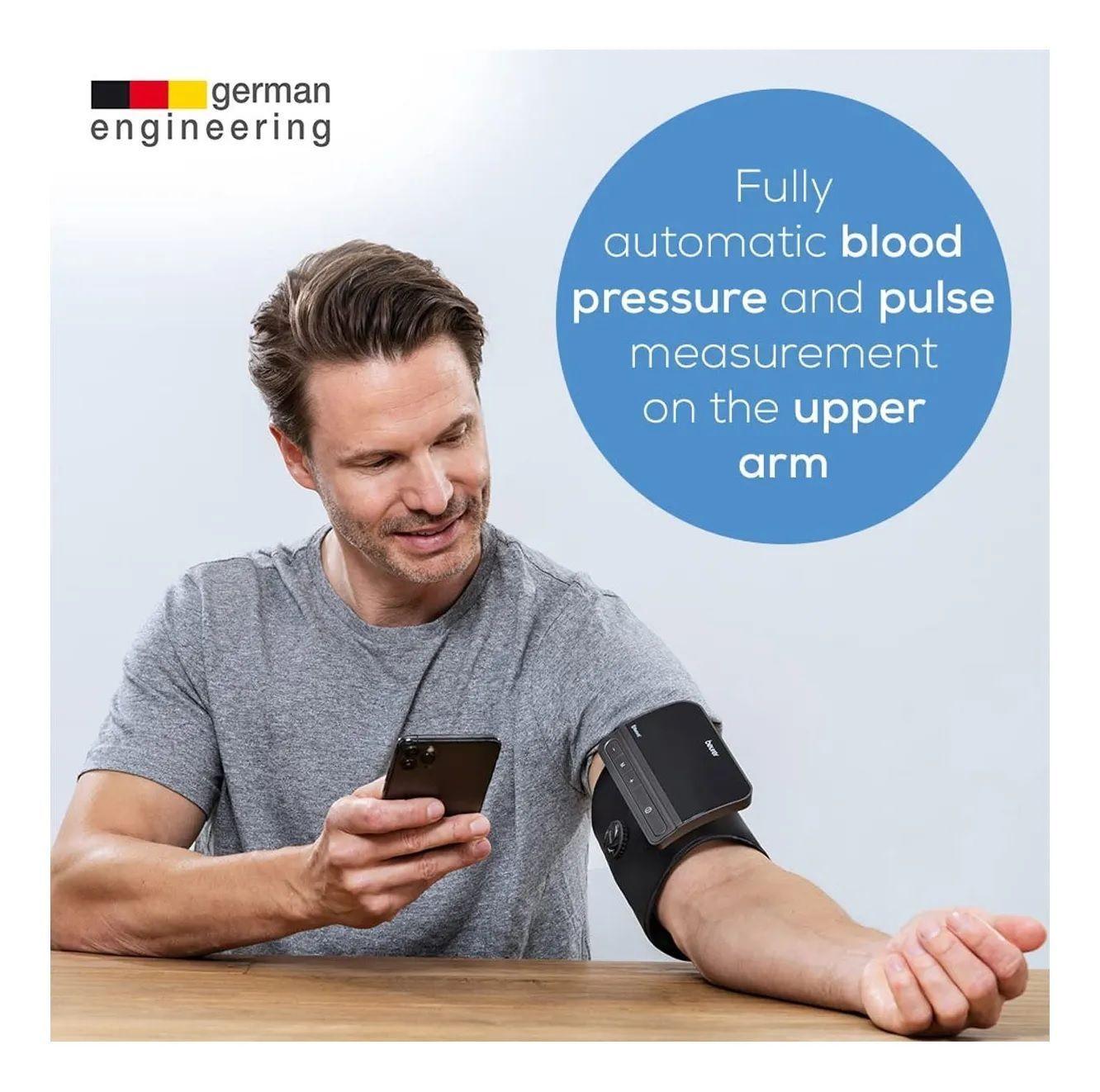 Toma Presión Digital De Brazo Easylock Bluetooth Tensiómetro Beurer Bm 81-3