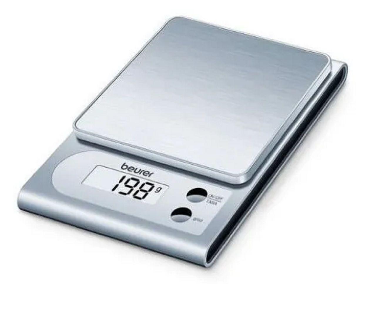 Pesa de Cocina Digital Acero Inoxidable Beurer Ks22 Max 3kg-0