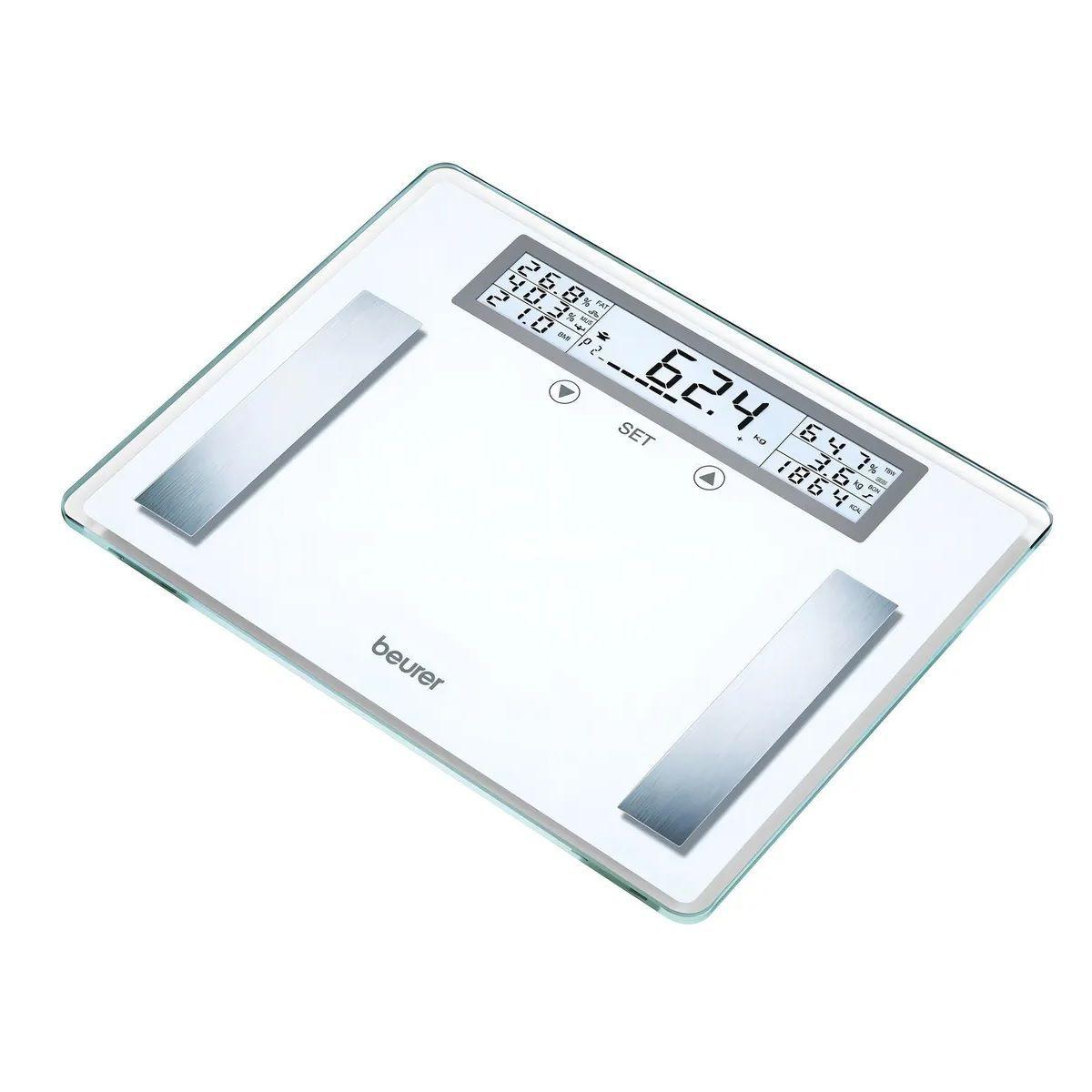 Báscula Digital Beurer Bg 51 Xxl Blanca, Hasta 200 Kg-0