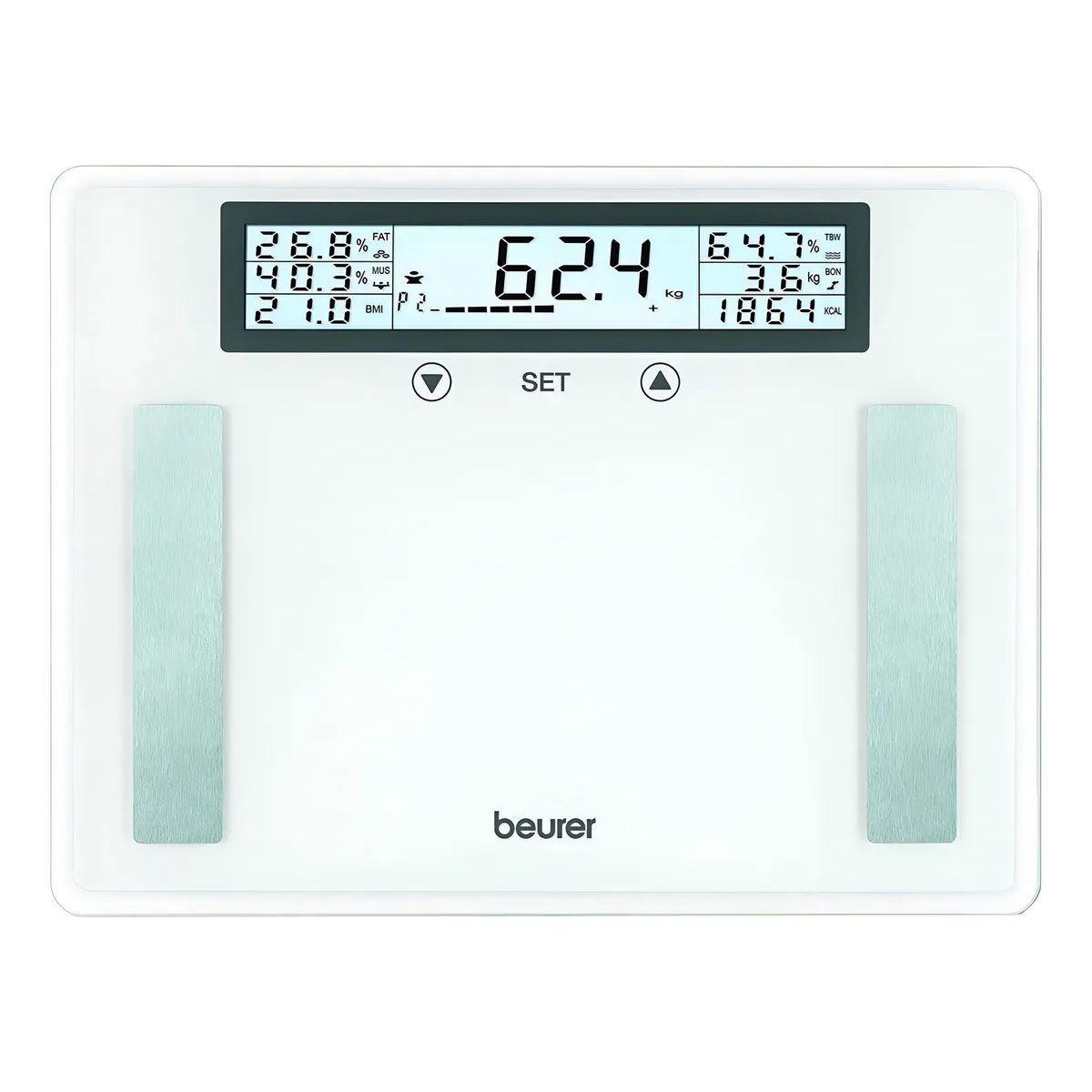 Báscula Digital Beurer Bg 51 Xxl Blanca, Hasta 200 Kg-1