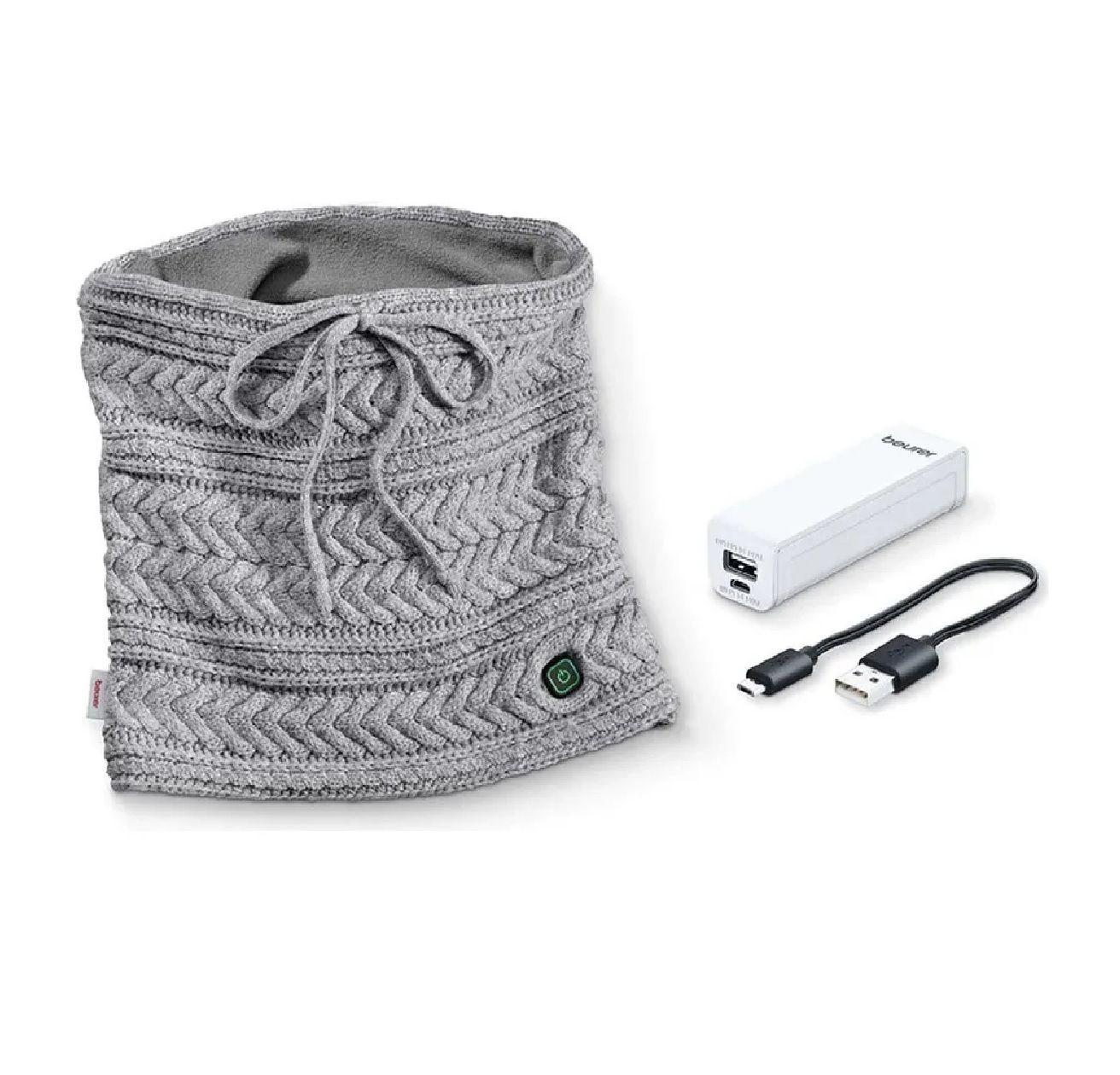      Bufanda Térmica Batería Recargable Cuello Beurer Hk 37-0