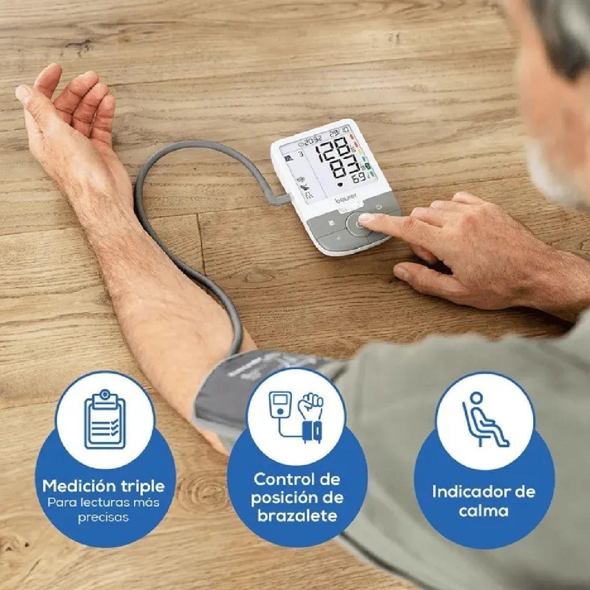 Toma Presión Digital Automático De Brazo Tensiómetro Beurer Bm 53-3