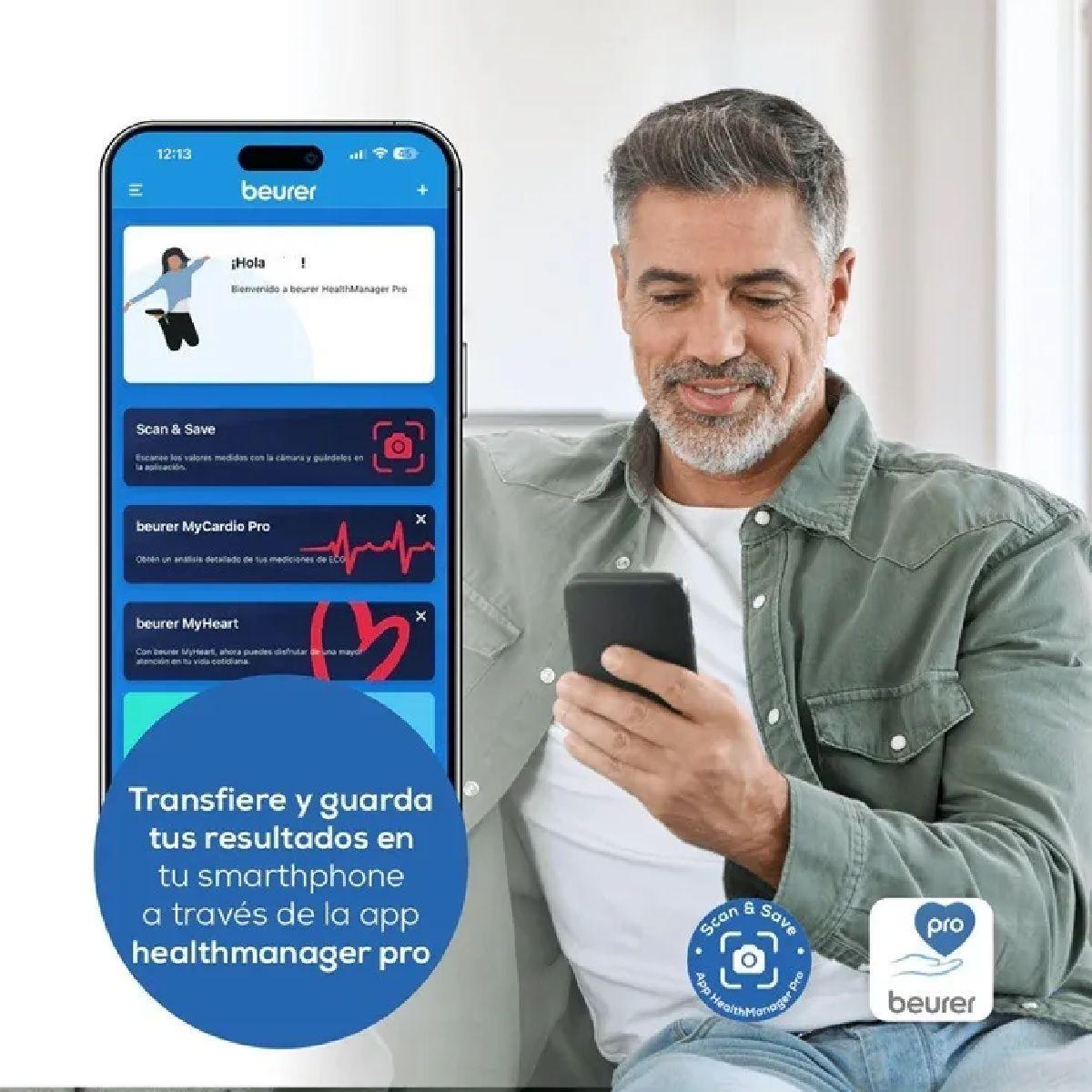 Toma Presión Digital Automático De Brazo Tensiómetro Beurer Bm 53-5