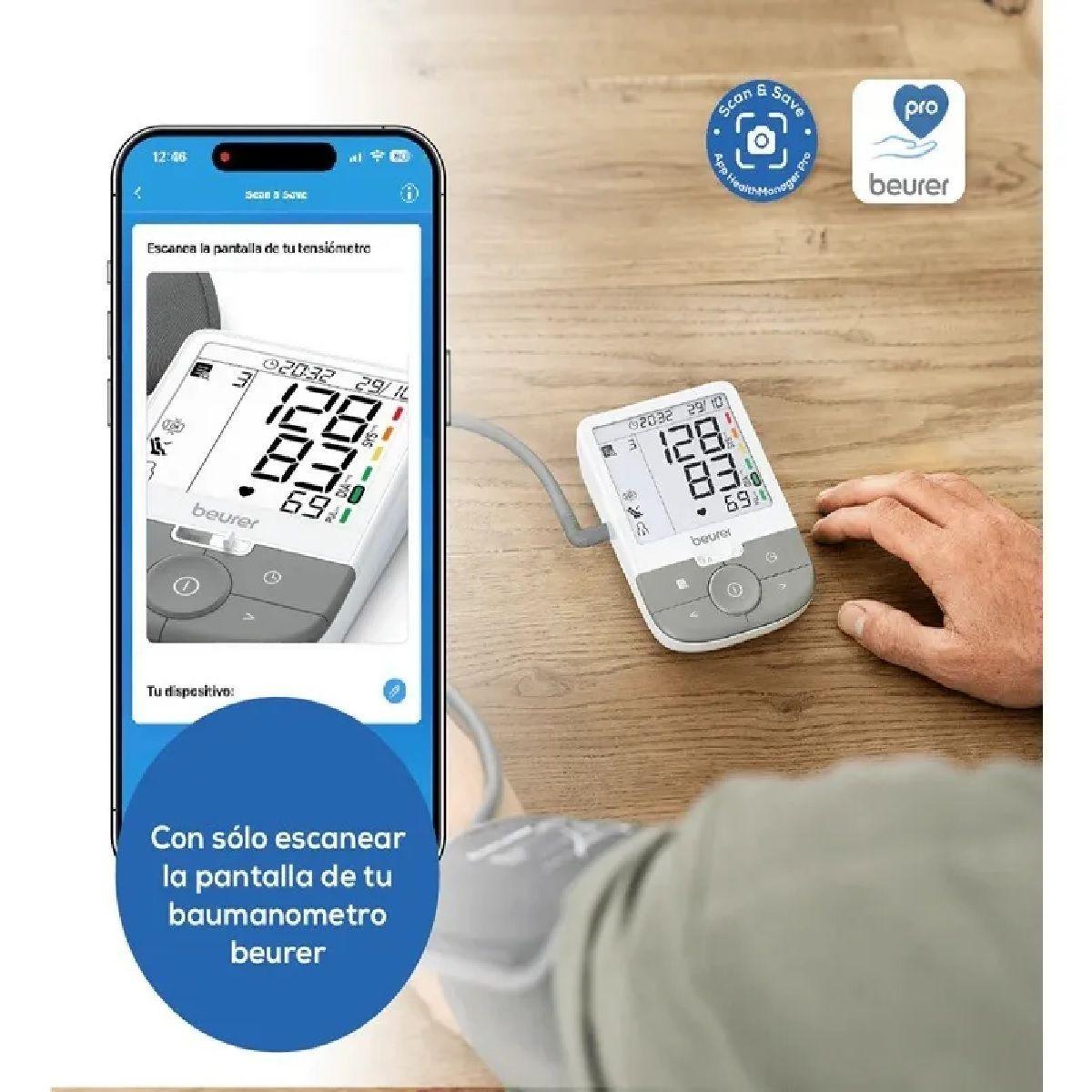 Toma Presión Digital Automático De Brazo Tensiómetro Beurer Bm 53-6